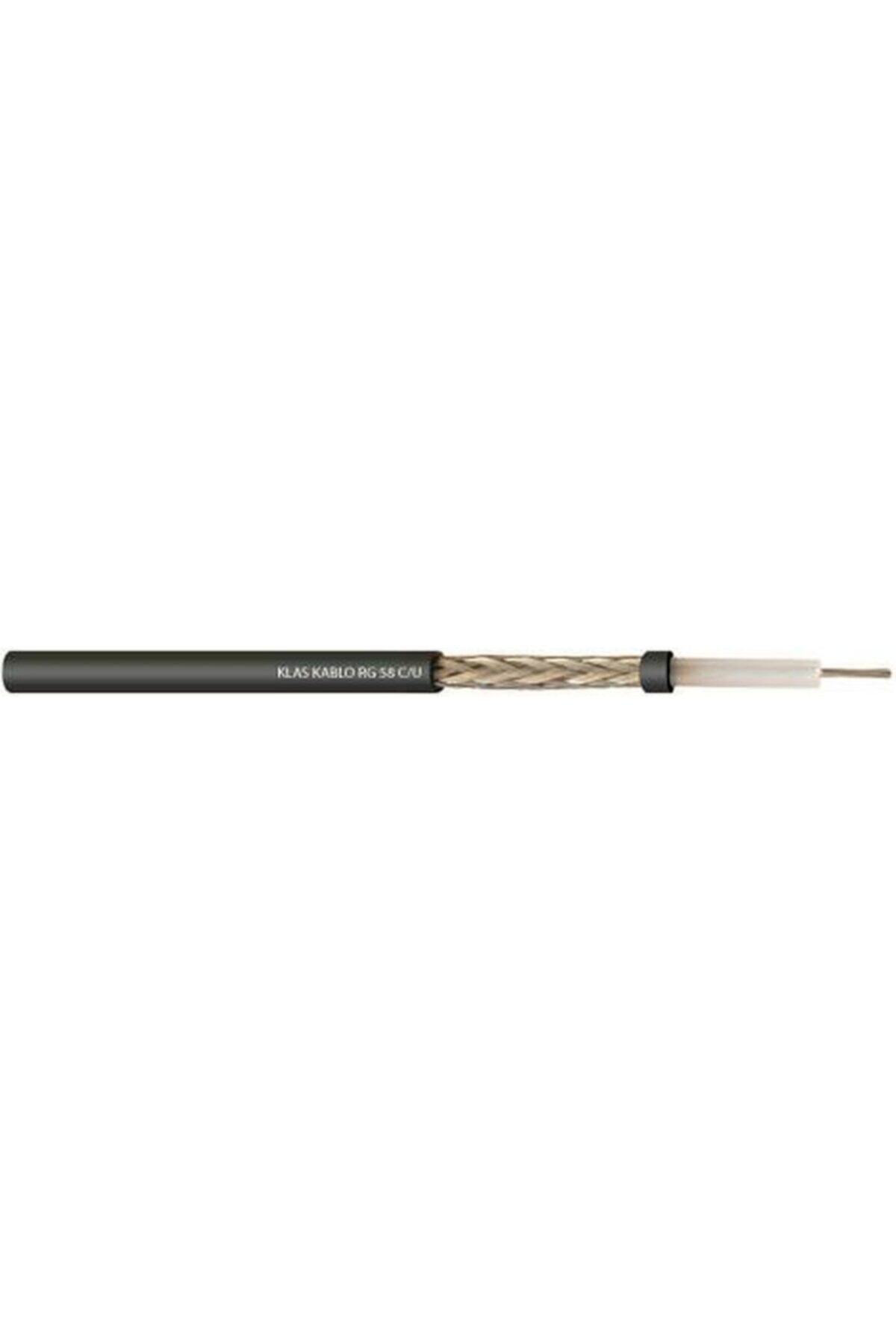 Rg-58 Rf Kablo Siyah 50 Ohm (30mt. Rulo)