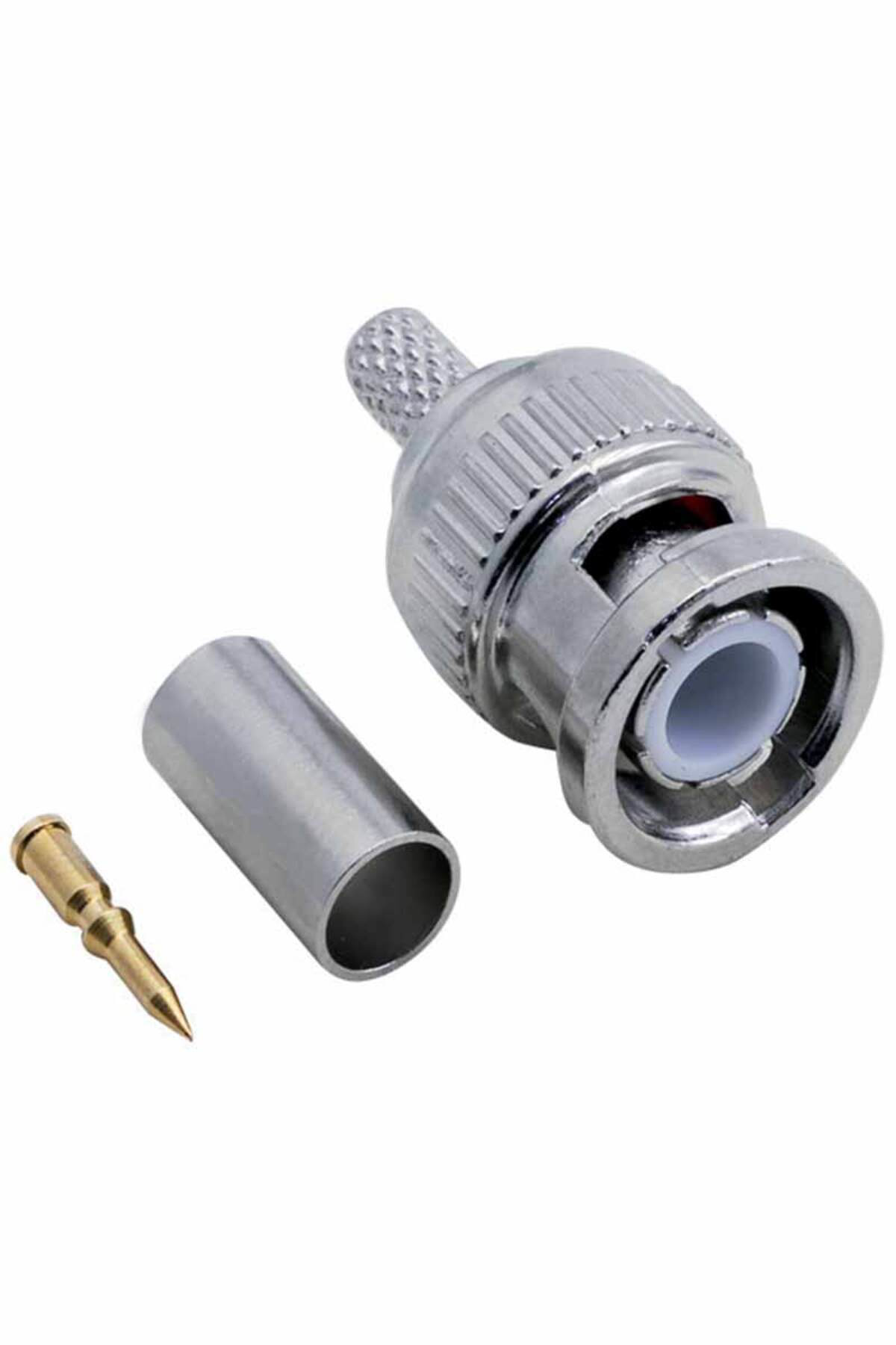Rg 58 Tip Bnc Fiş Erkek Sıkmalı Konnektör (Lisinya)