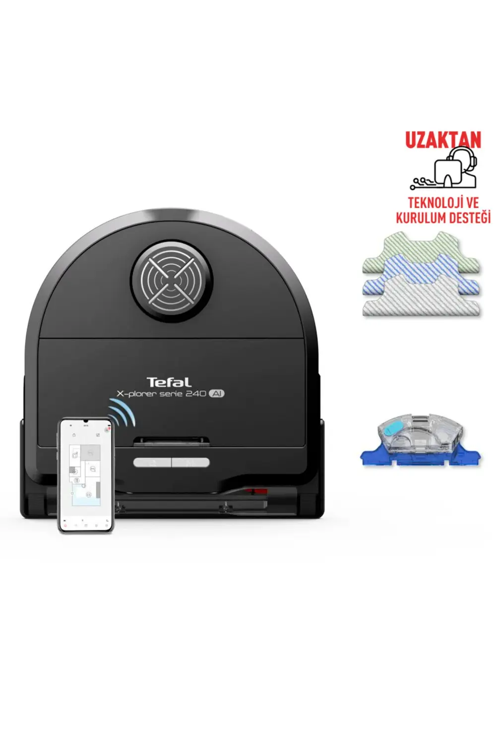 Tefal Rg9675 X-Plorer Series 240 Mop Özellikli Dahili Temizleme İstasyo