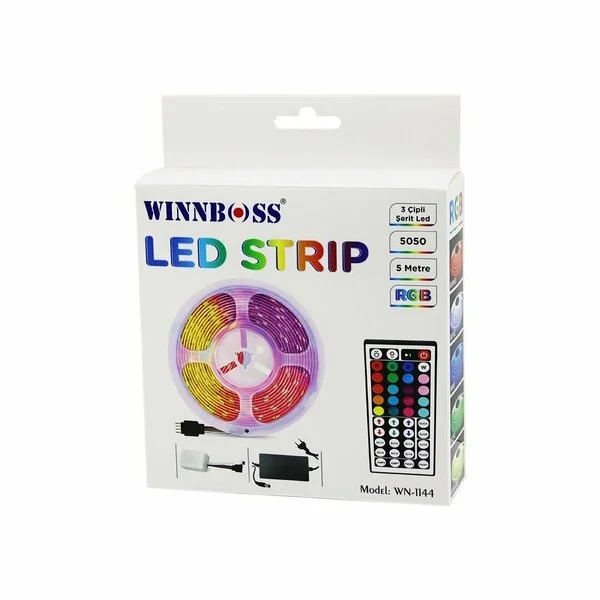 Rgb 3çip Kumandalı Şerit Led 5mt Bx40 Fiyatı, Yorumları ve Özellikleri