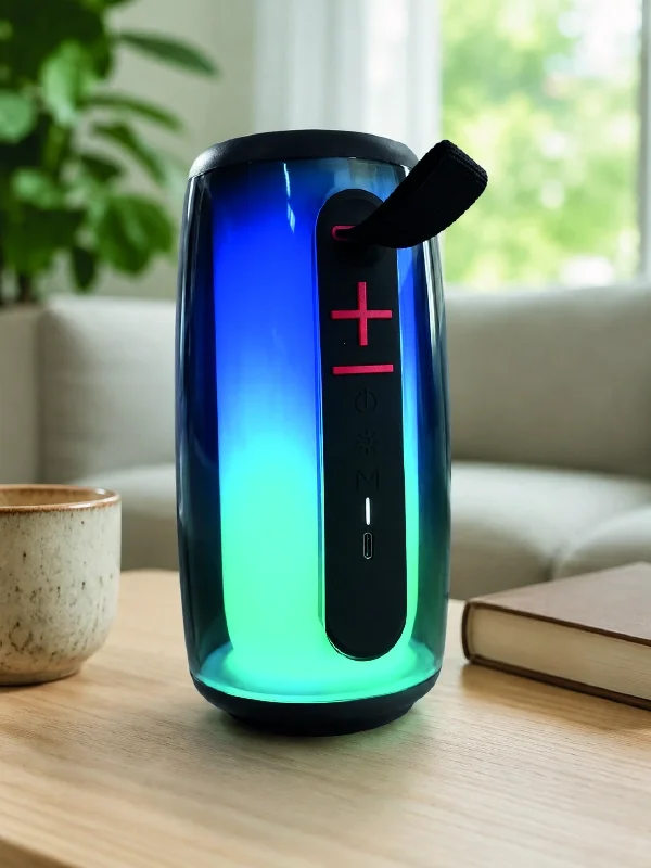 RGB Aydınlatmalı Kablosuz Bluetooth Hoparlör USB Bellek TF Kart Destekli