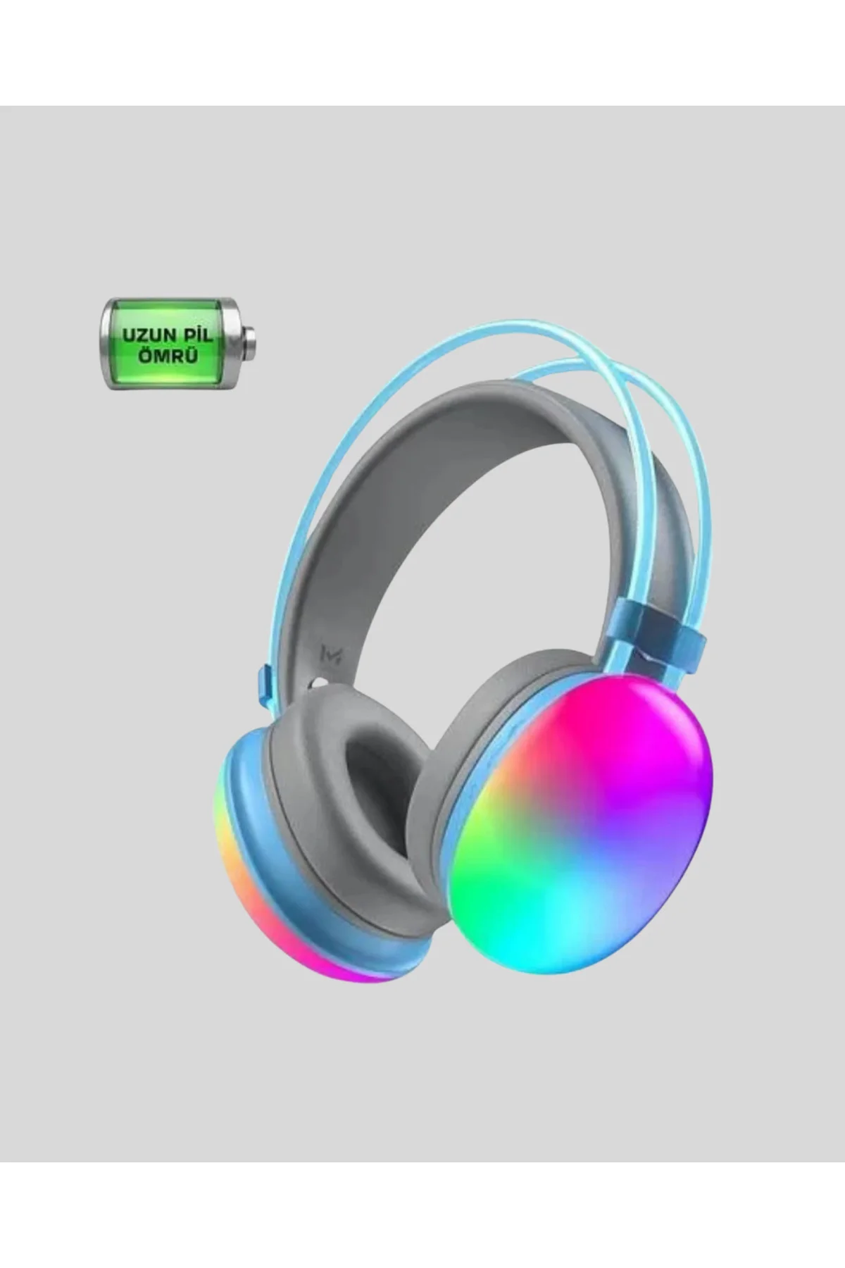 Rgb Aydınlatmalı Kablosuz Bluetooth Kulaklığı
