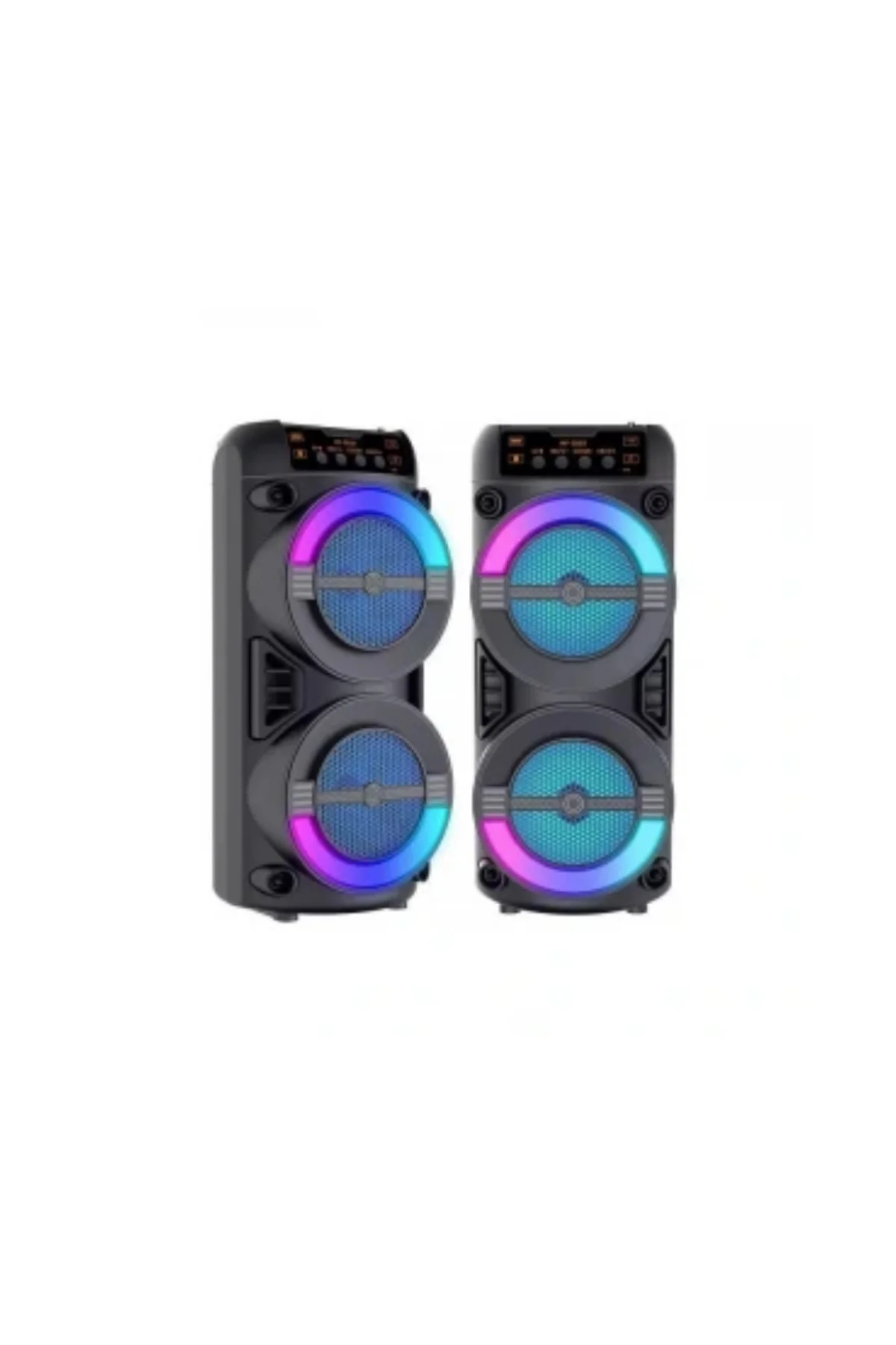 RGB Işıklı Bluetooth Hoparlör Kablosuz Taşınabilir Stereo Speaker