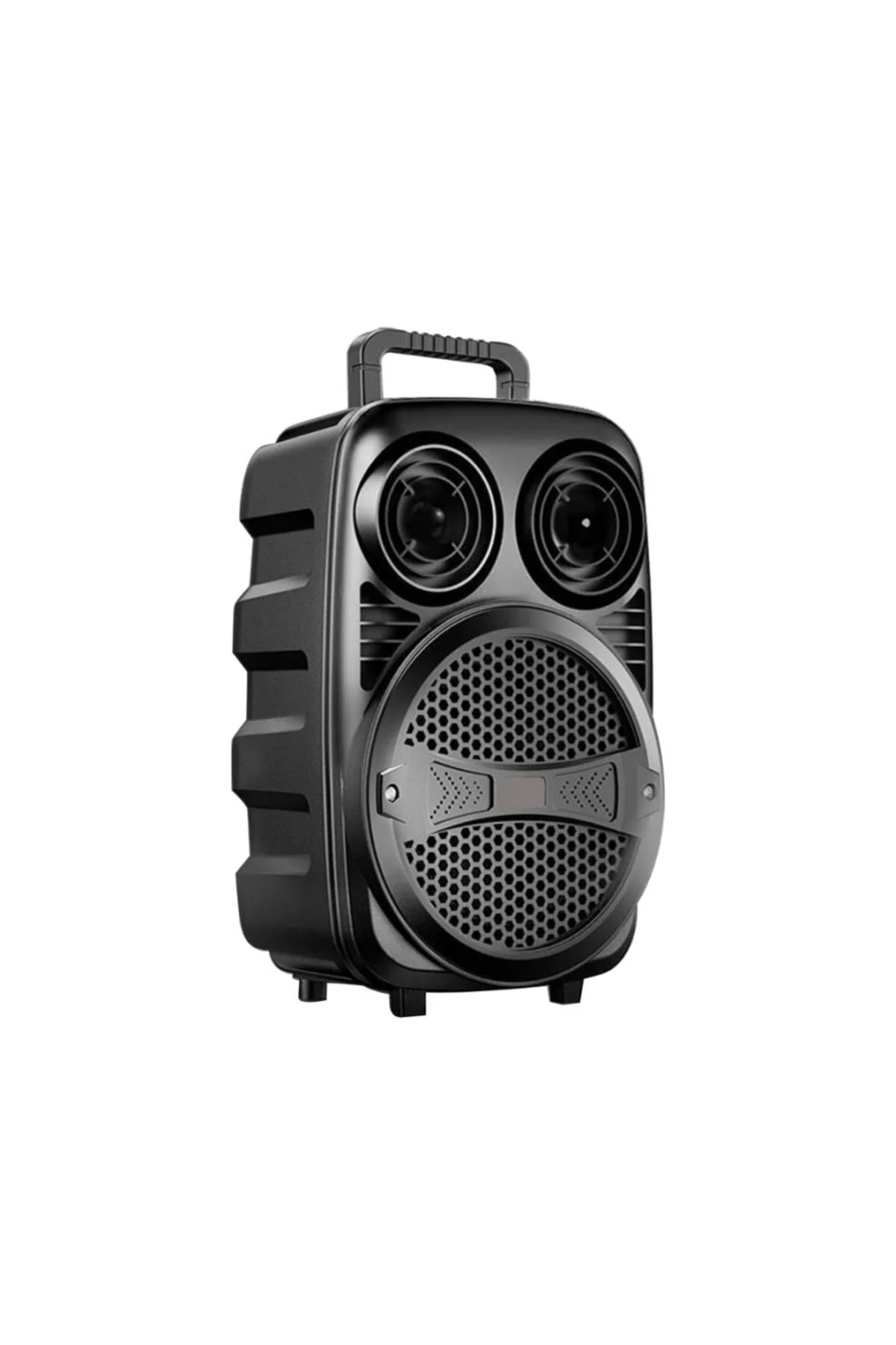 RGB Işıklı Bluetooth Karaoke Hoparlör Mikrofonlu USB TF Kart Destekli Taşınabilir Speaker