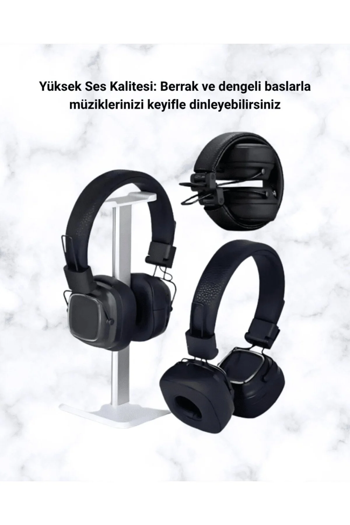 Rgb Işıklı Katlanabilir Bluetooth 5.3 Kulak Üstü Kulaklık
