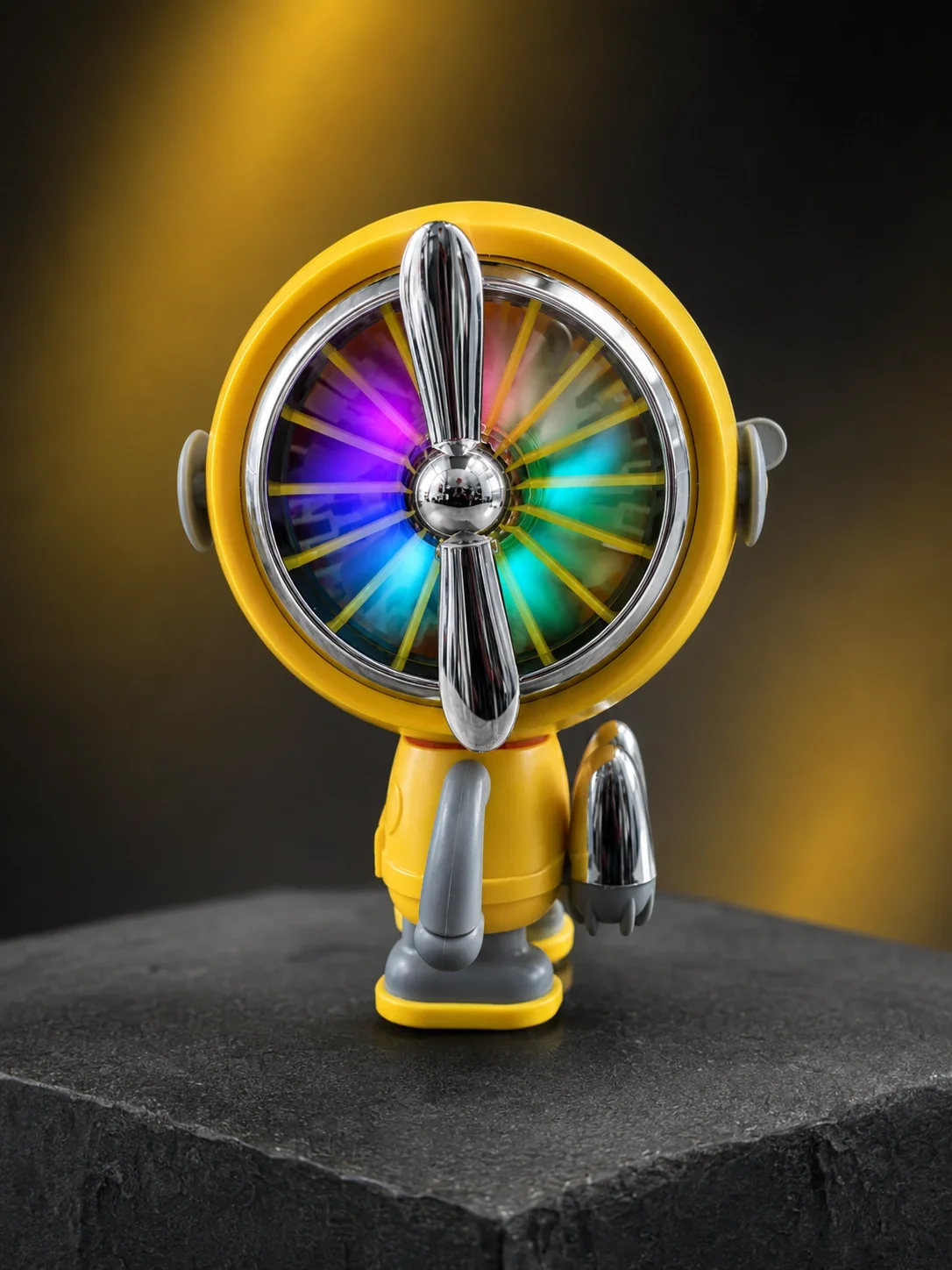 RGB Işıklı Manyetik Telefon Oyun Soğutucu Fan