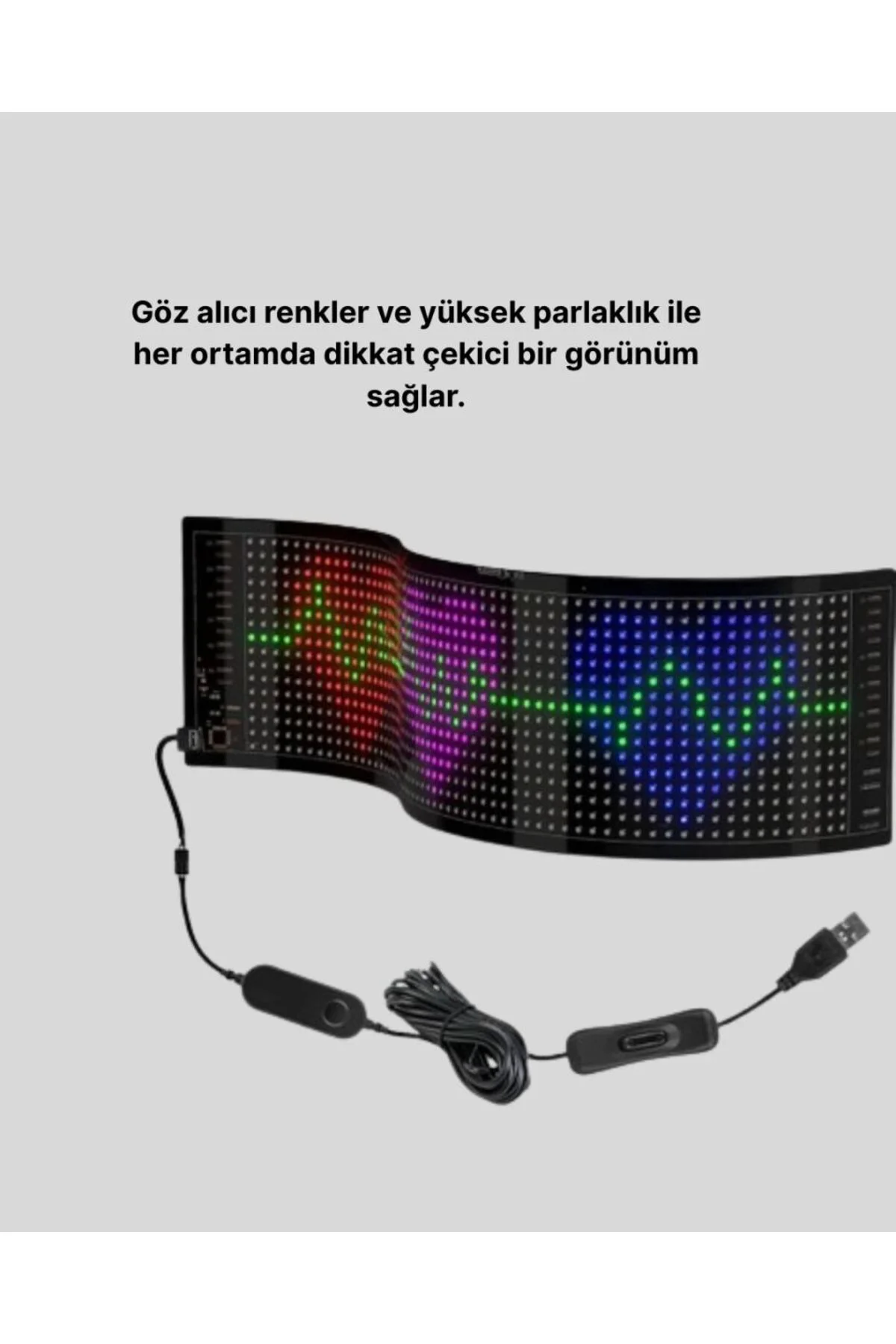 Rgb Işıklı Taşınabilir Kablosuz Bluetooth Hoparlör