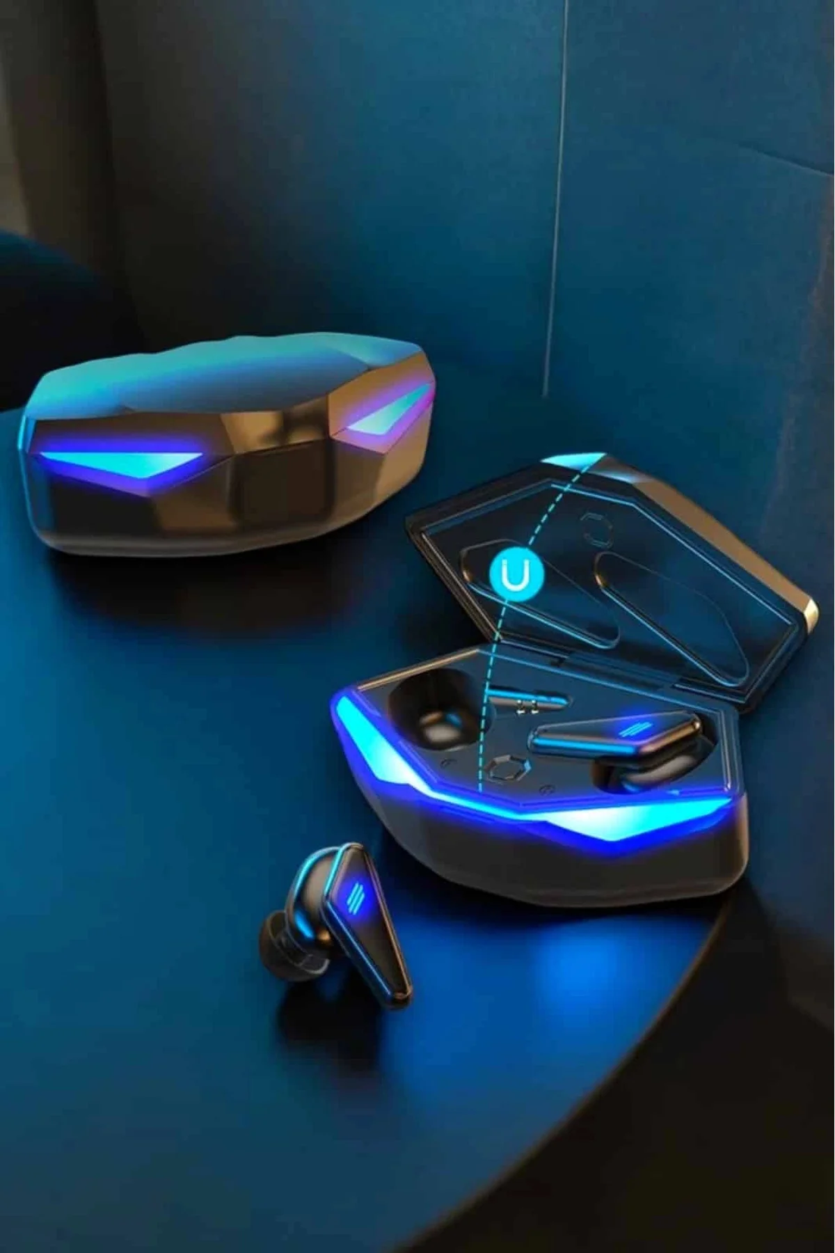 RGB Işıklı Yüksek Ses Kaliteli Kulaklık Bluetooth Bağlantılı - Görsel 5