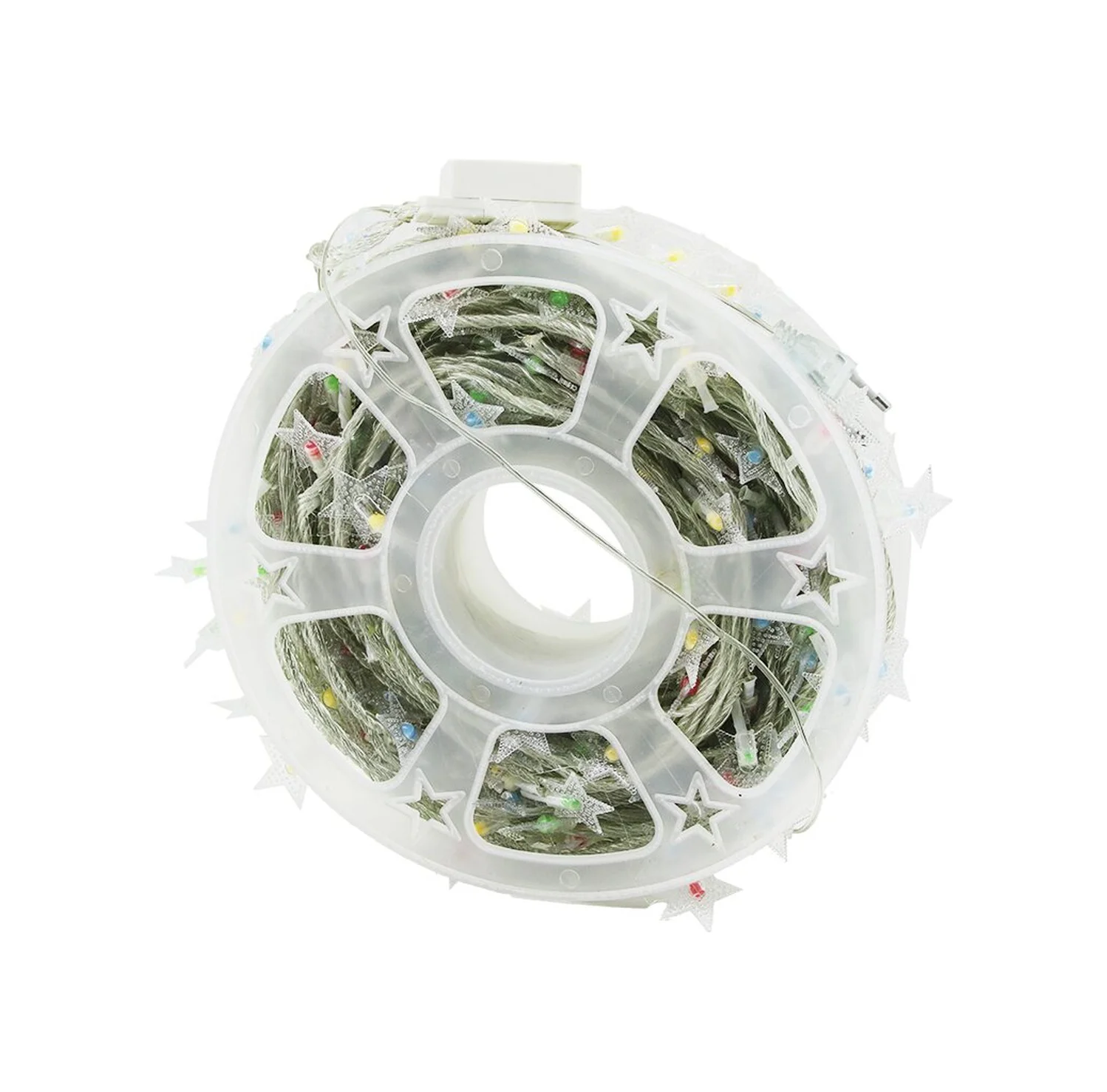 Rgb - Kar Tanesi 50mt Fişli Fonksiyonlu Şerit Led - Dekor Lamba 5