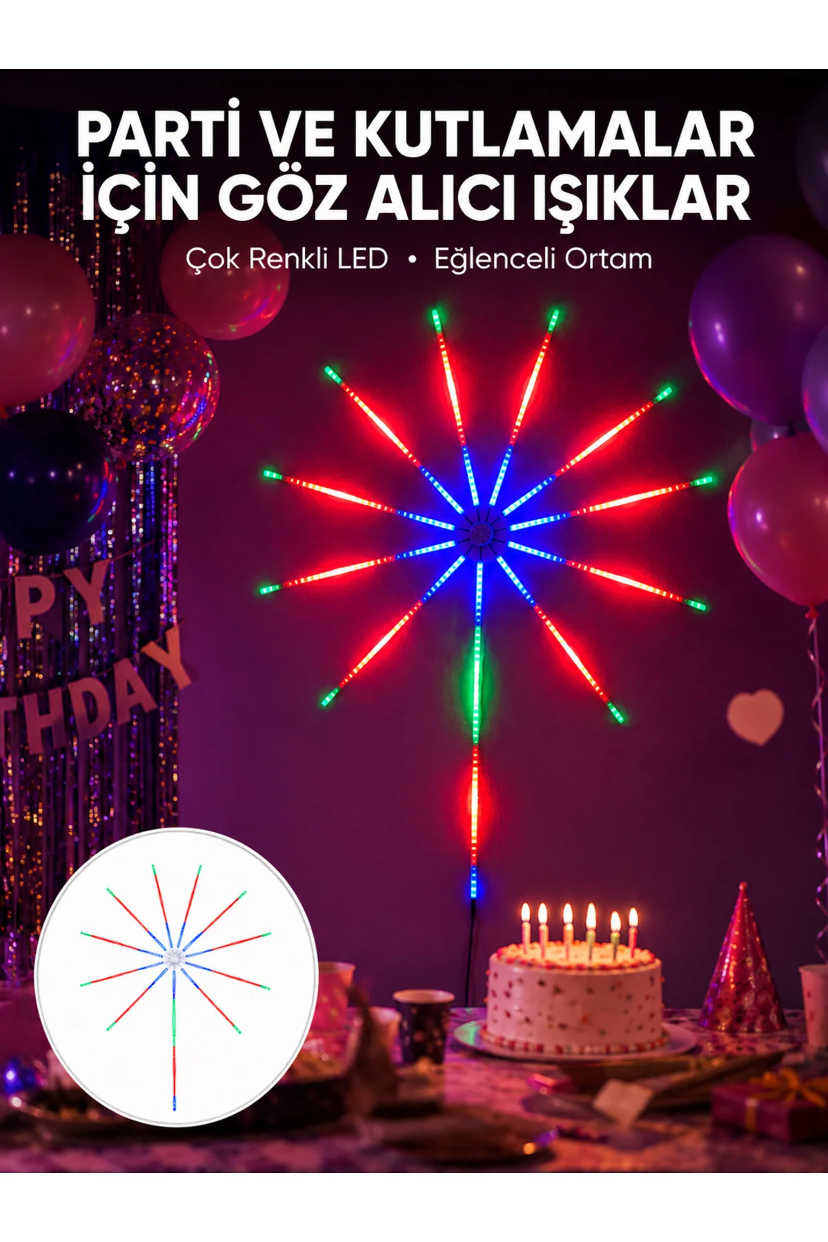 Rgb Led Duvar Dekoru Sökülebilir Kollu Işık Sistemi Yeni Nesil Rgb Led Duvar Dekoru Sökülebilir Kollu Işık Sistemi Yeni Nesil