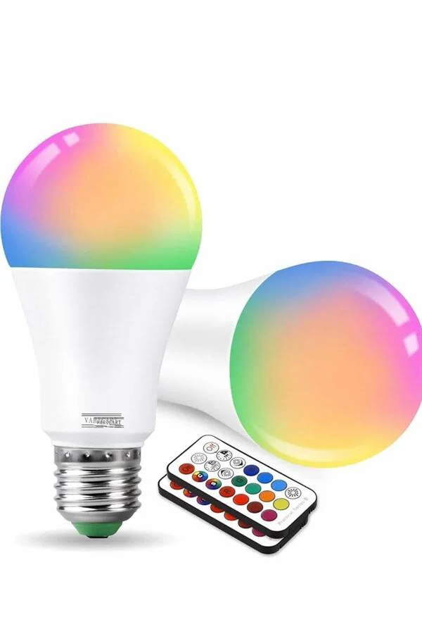 RGB Led Lamba Kumandalı Renk Değiştirebilen - 10W E27