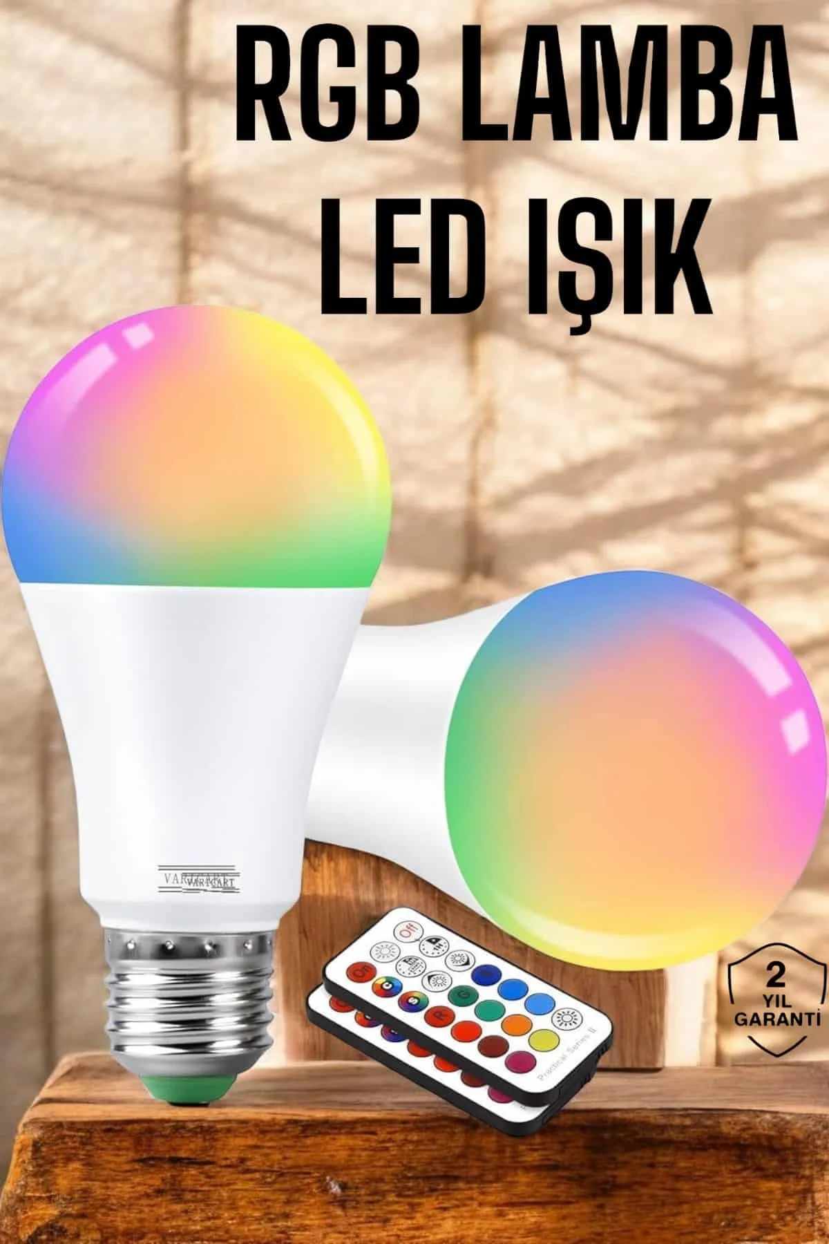 RGB Led Lamba Led Işık Ampul Renk Değiştirebilen 100 Watt Fiyatı, Yorumları ve Özellikleri