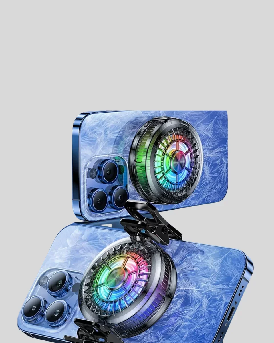 RGB LED Telefon Soğutucu Fan Yüksek Hızlı Soğutma Oyuncu Cooler Yeni Nesil