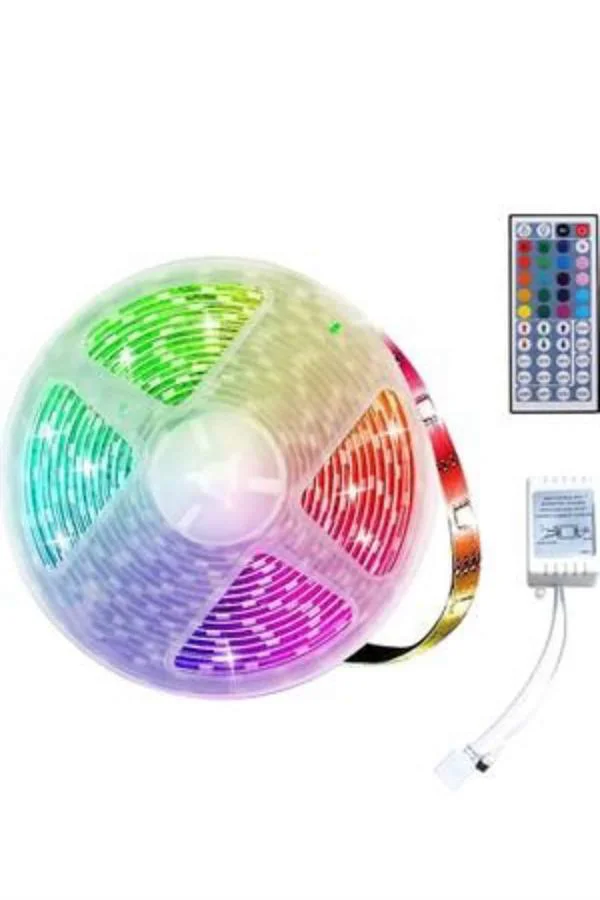 RGB Neon Şerit Led Lamba 10 Metre İç Mekan Tasarımına Uygun RGB Neon Şerit Led Lamba 10 Metre İç Mekan Tasarımına Uygun
