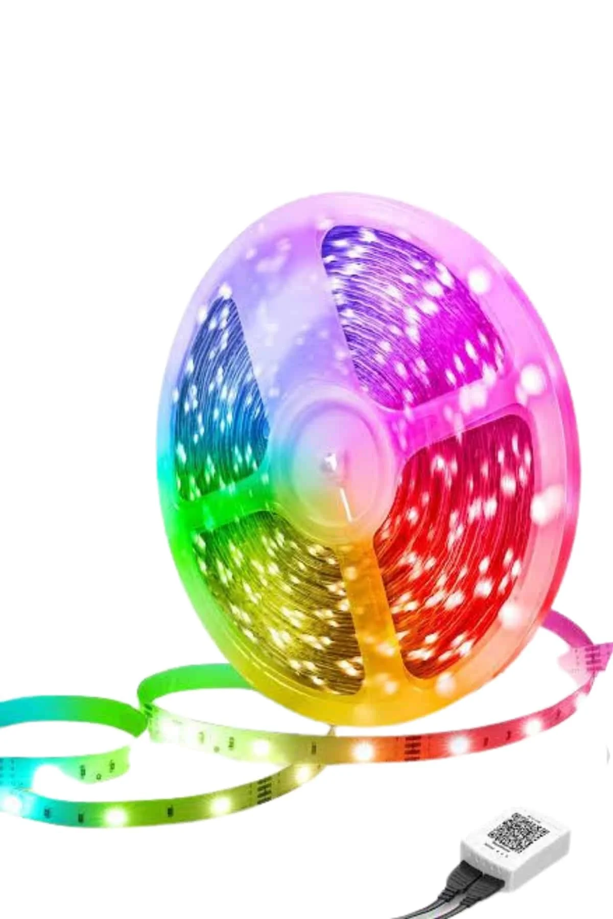 RGB Neon Şerit Led Lamba 10 Metre İç Mekan Tasarımına Uygun RGB Neon Şerit Led Lamba 10 Metre İç Mekan Tasarımına Uygun