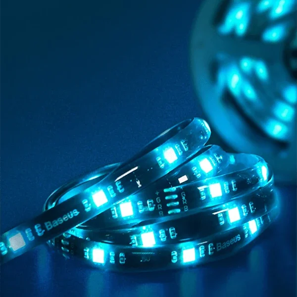 RGB Oyuncu LED Şerit 5050 1,5m - Oyun Işığı ve Renkli Atmosfer
