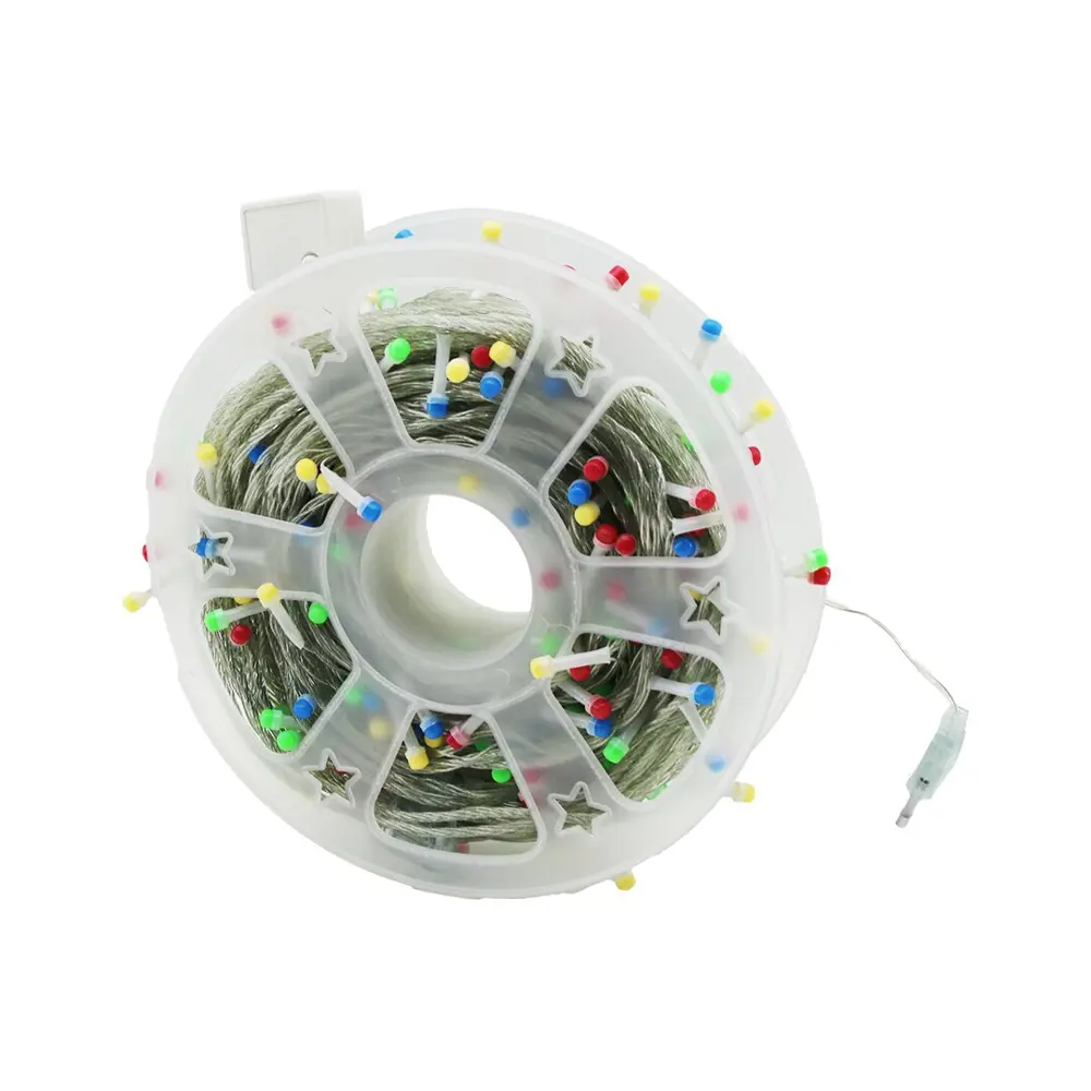 RGB - RENKLİ UÇ 50MT FİŞLİ FONKSİYONLU - EKLEMELİ LERİT LED - DEK