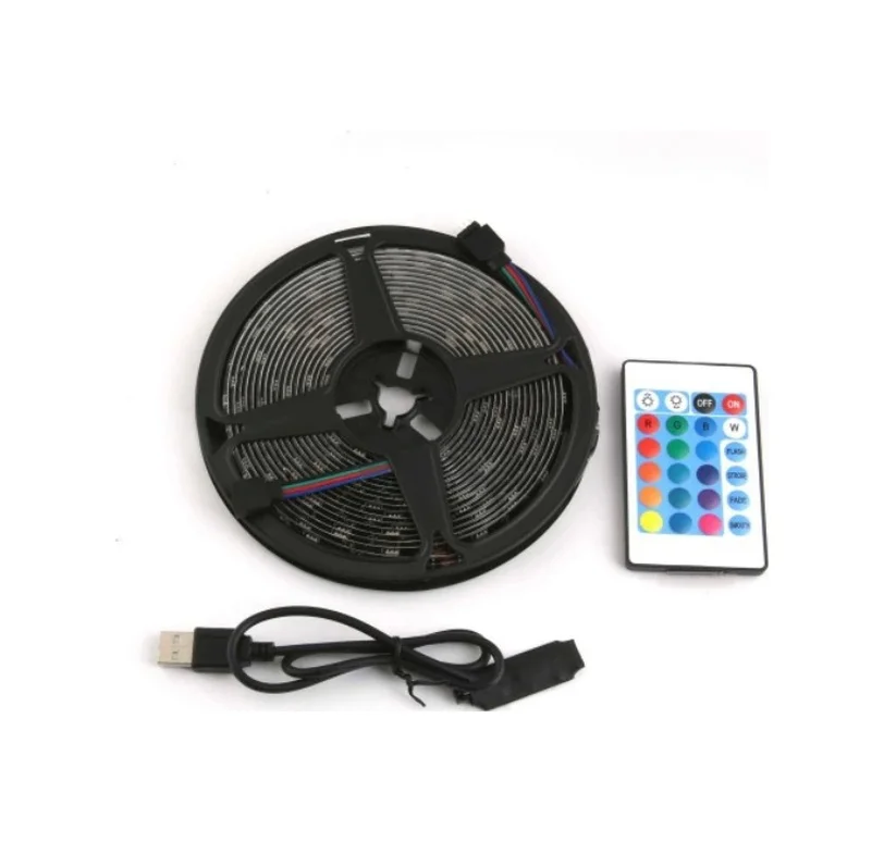 Rgb Şerit 30 Led Kumandalı Usb Bağlantılı