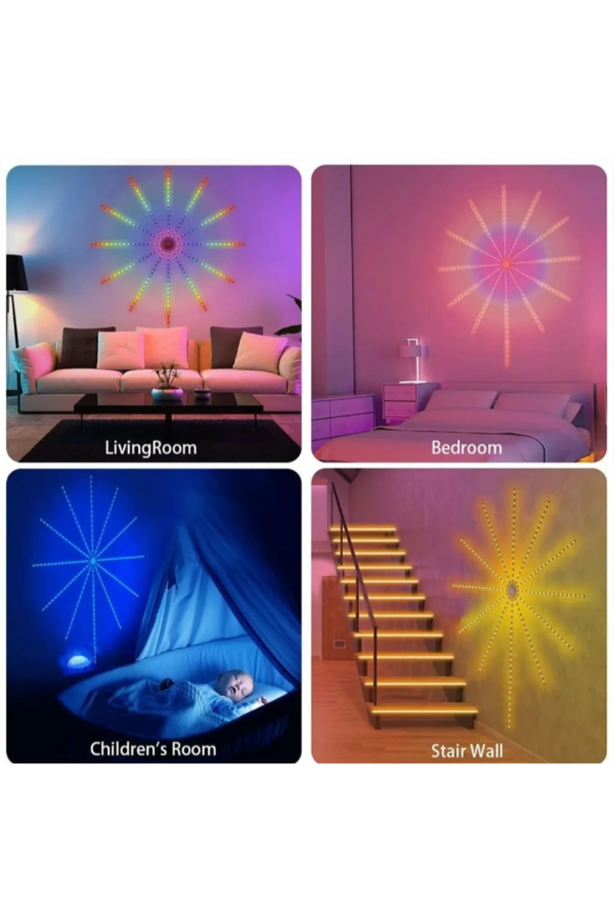 RGB Şerit LED İç Mekan Palmiye Model