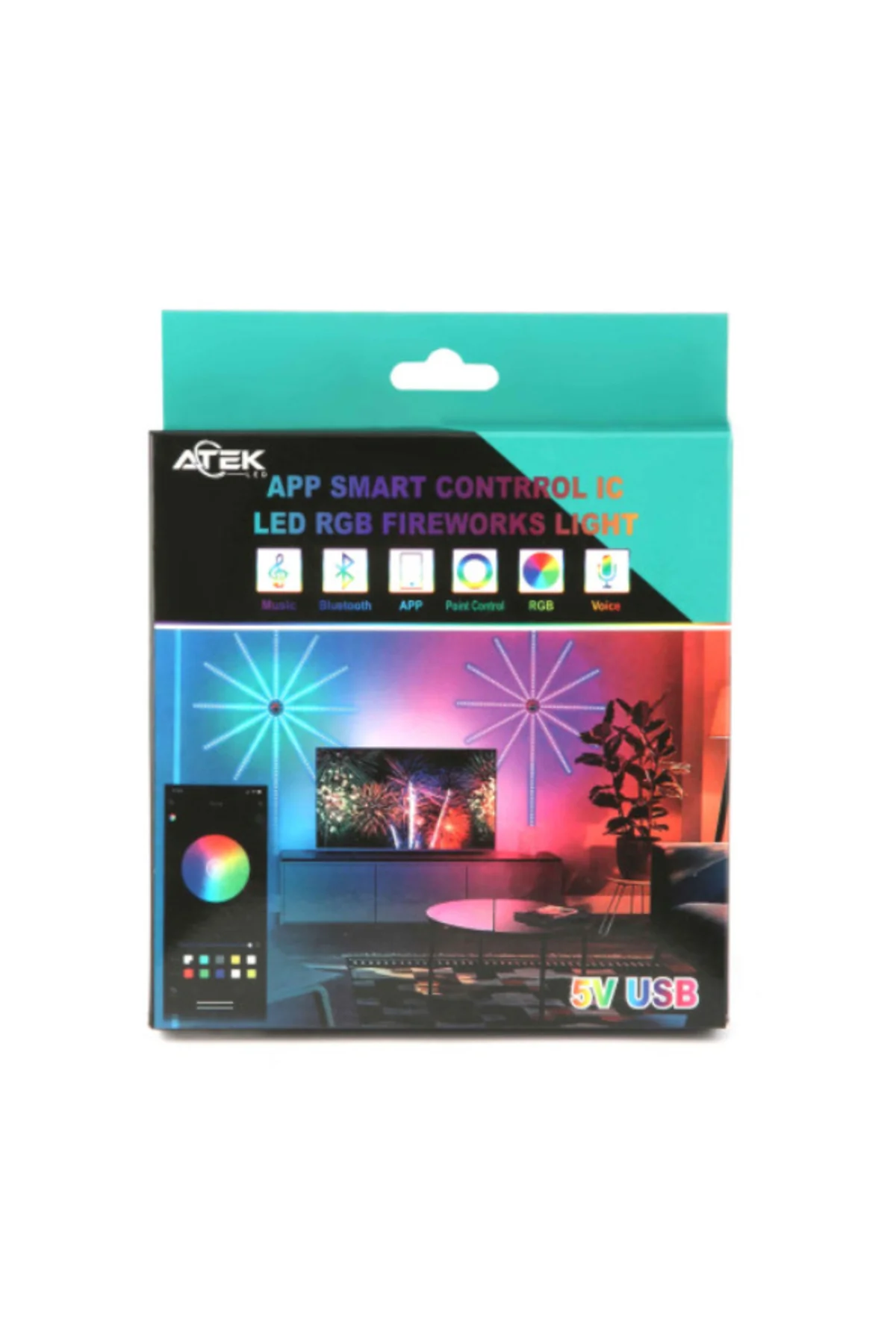 RGB Şerit LED İç Mekan Palmiye Model