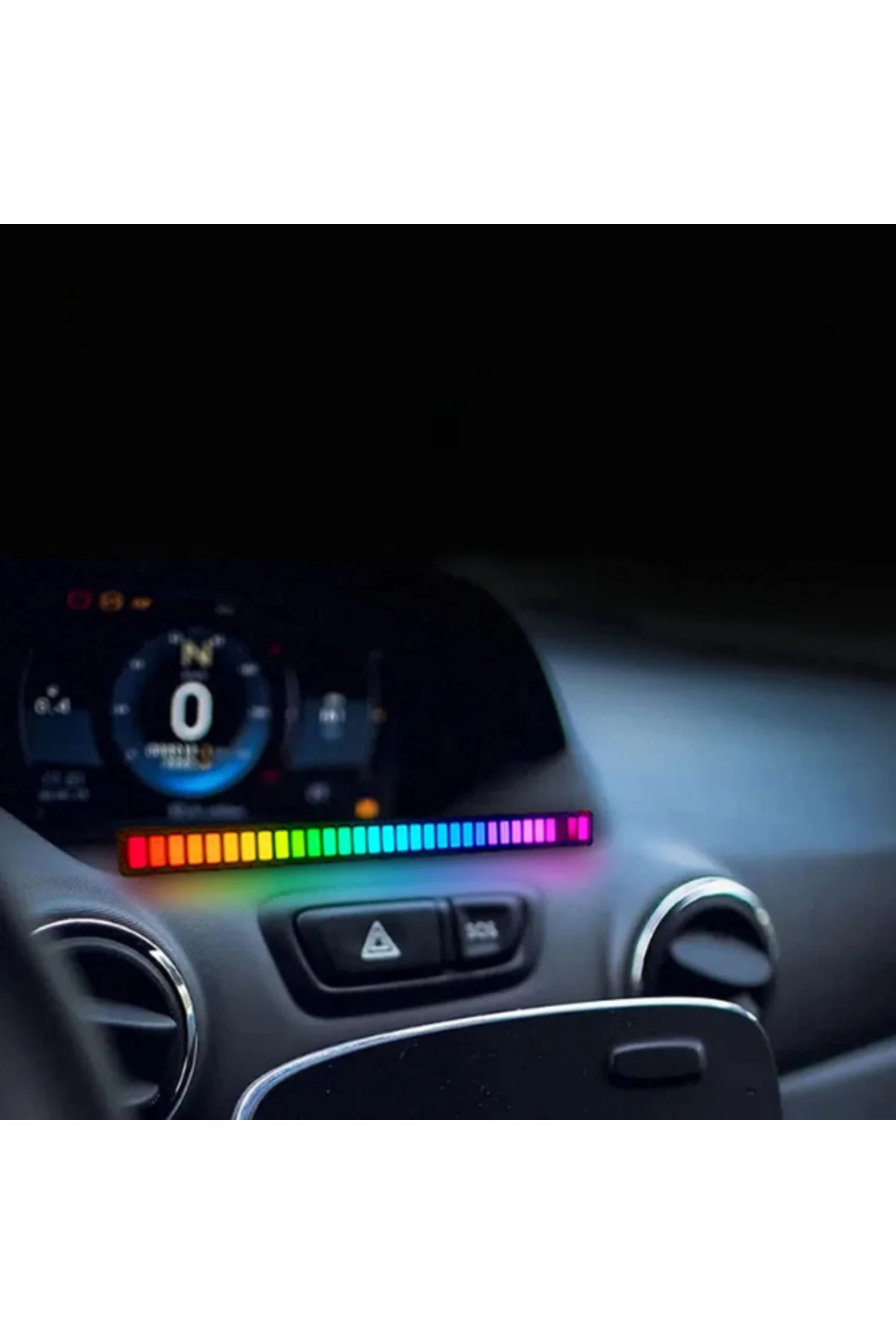 RGB Sese Duyarlı Taşınabilir Ekolayzer LED Çubuk