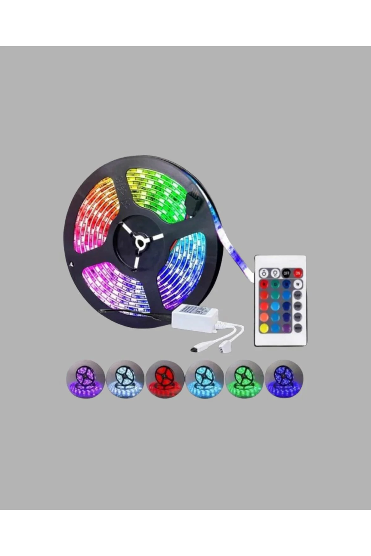 RGB Smart Şerit LED – TV Arkası ve Dekoratif Alanlar İçin Işık Şeridi