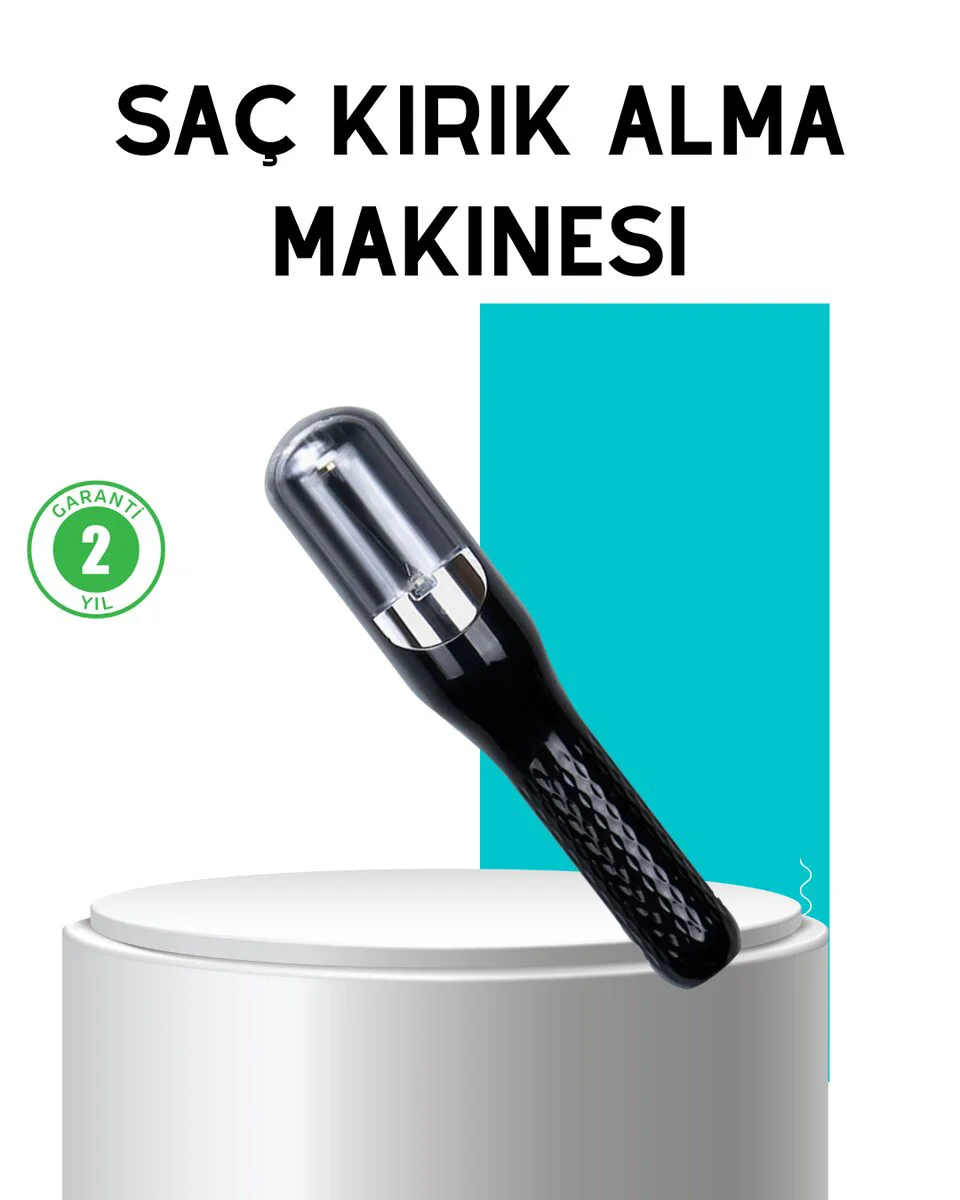 RH-6668 Şarjlı Otomatik Saç Düzeltici ve Elektrikli Kesme Makinesi - Evde Profesyonel Sonuç