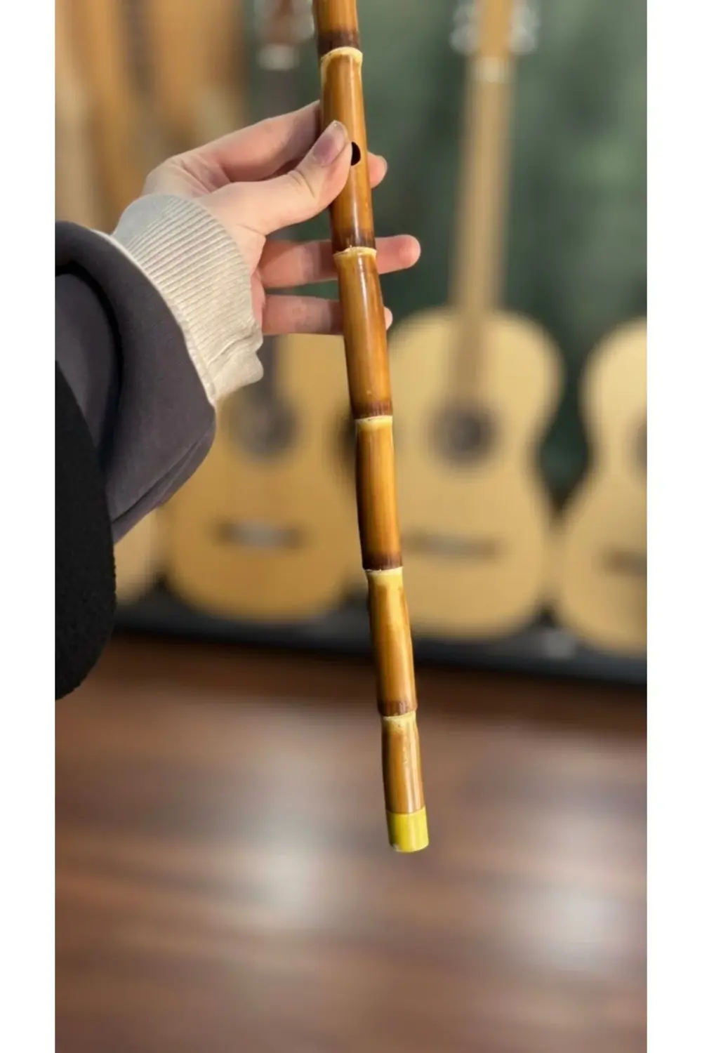 RH-SI210 1. Sınıf Hatay Kamışı Kız Ney (Si) - Kılıf Hediyeli Başl