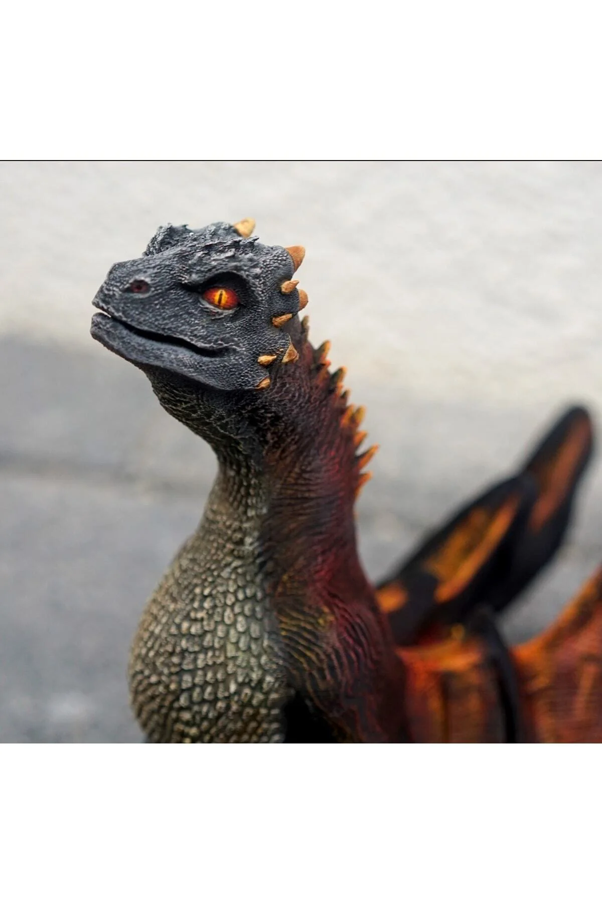 Rhaegal Ejderha Game Of Thrones Drogon Boyalı Figür 15 Cm (büyük Boy)