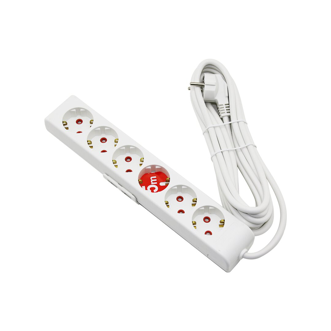 RI-TECH  6LI - 5MT  UZATMA KABLO - TOPRAKLI GRUP PRİZ  001 175 61