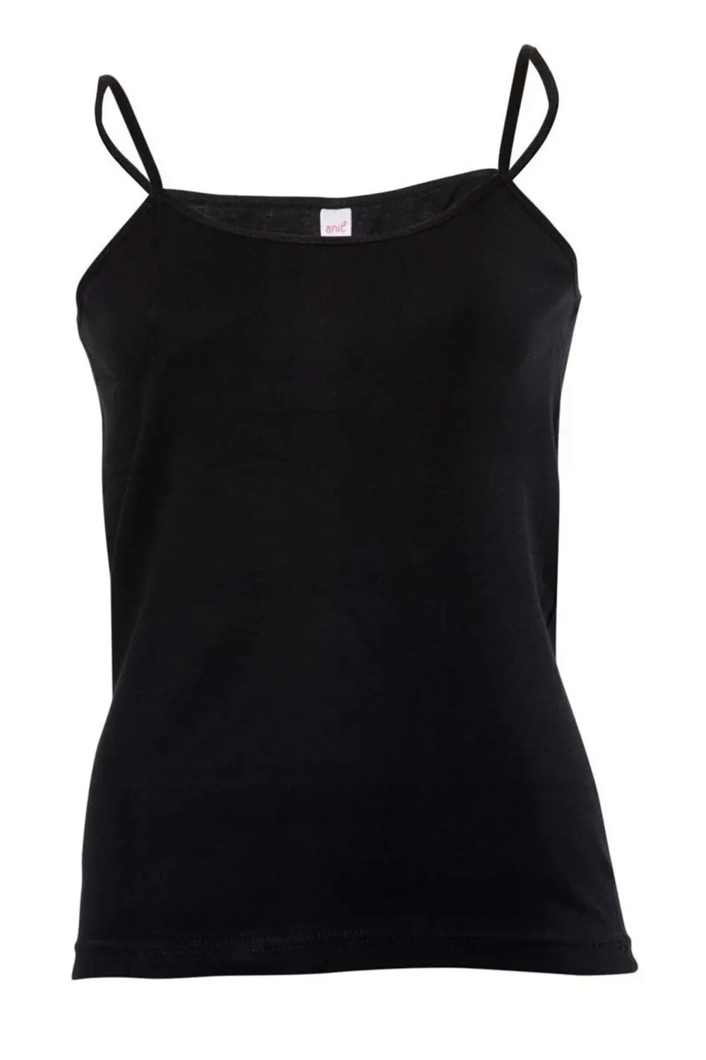 Ribana Biyeli İp Askılı Atlet 2101 Siyah