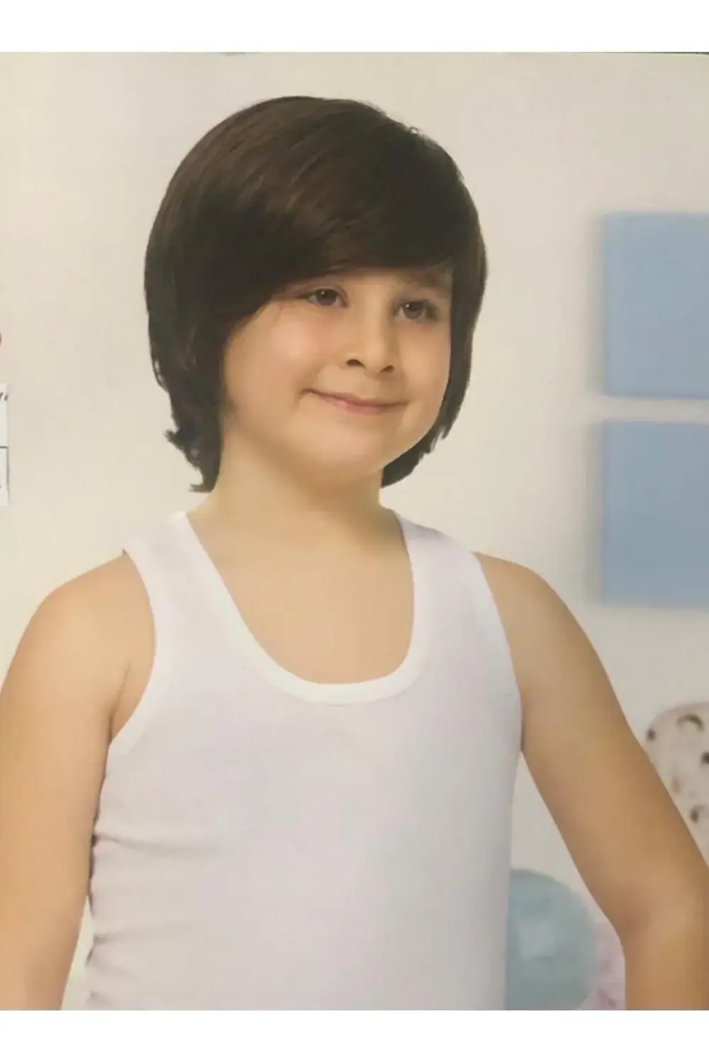 Ribana Erkek Çocuk Siyah Pamuklu Atlet 307 Siyah