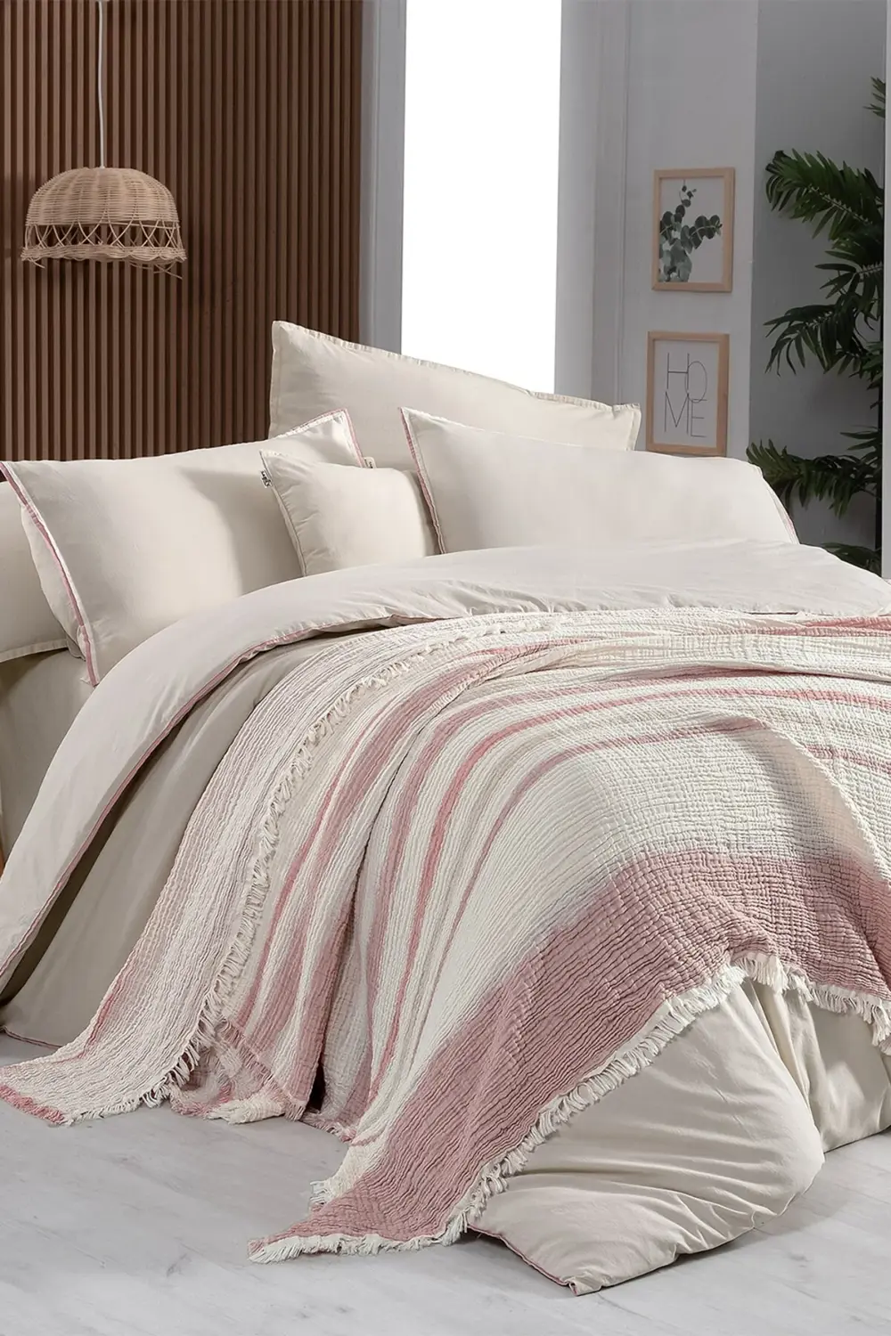 Ribera Tek Kişilik %100 Pamuk Mood Comfort Nevresim Takımı ve Yat