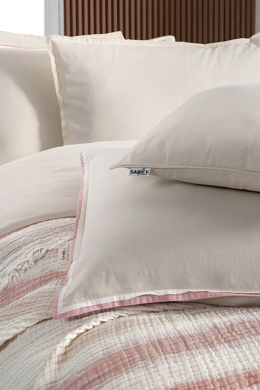 Ribera Tek Kişilik %100 Pamuk Mood Comfort Nevresim Takımı ve Yat