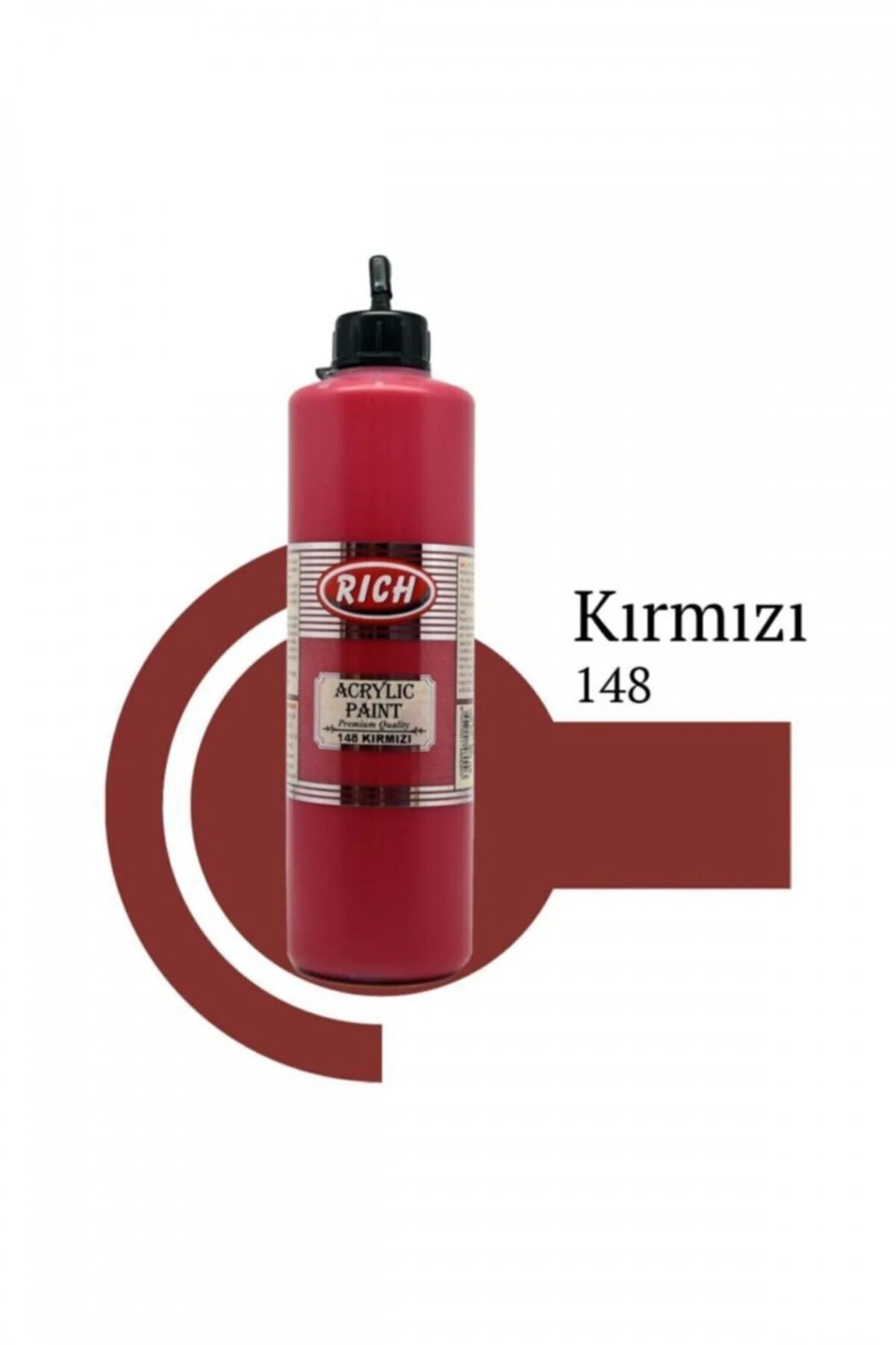 Rıch Akrilik Boya 500 Cc Kırmızı 148 Rıch Akrilik Boya 500 Cc Kırmızı 148