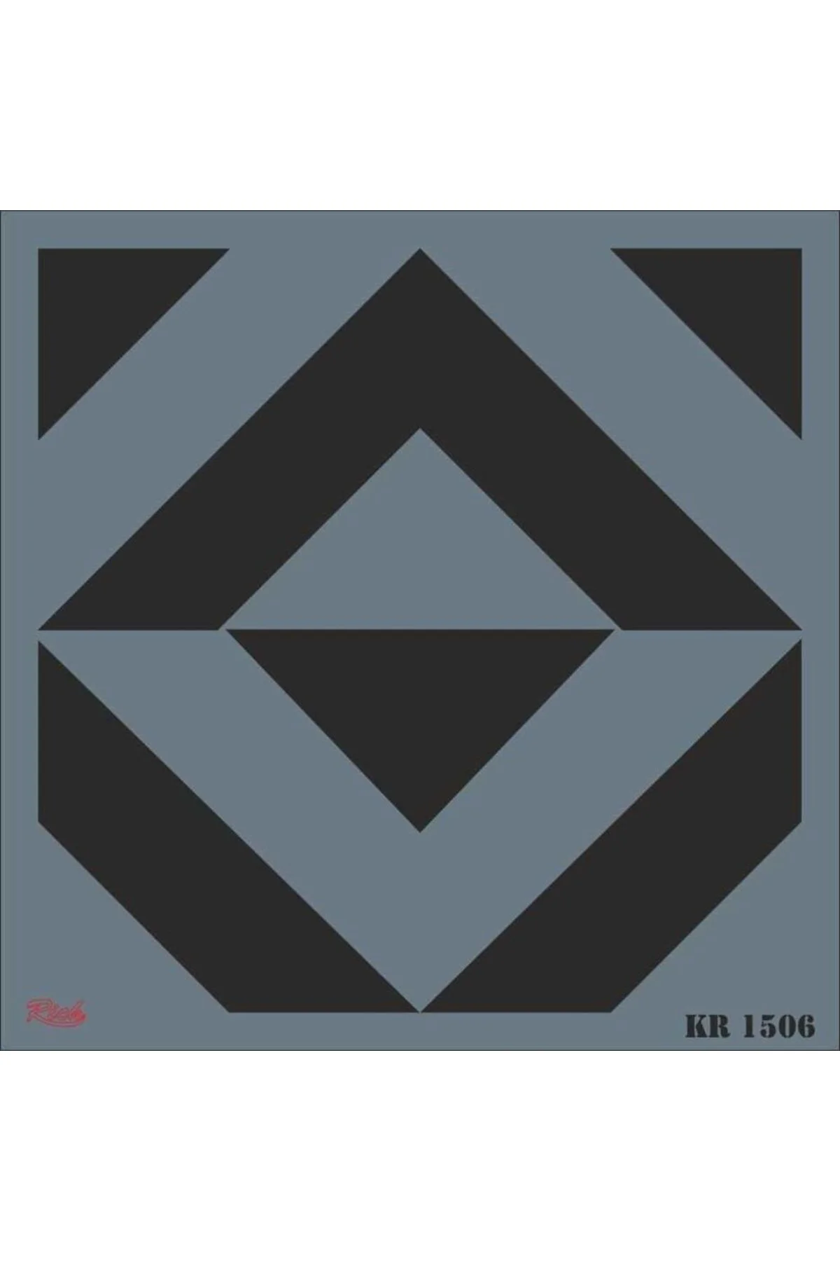 Rich KR 1506 Fayans Stencil 30X30 cm Rich KR 1506 Fayans Stencil 30X30 cm
