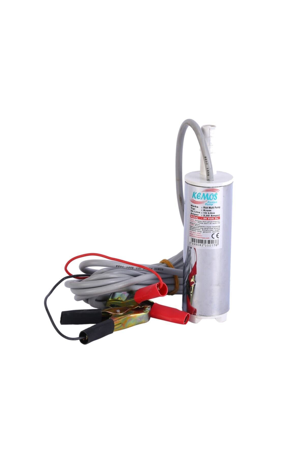 Kemos Rich Krom 24 Vdc Çay Kahve Ve Sıvı Aktarma Pompası