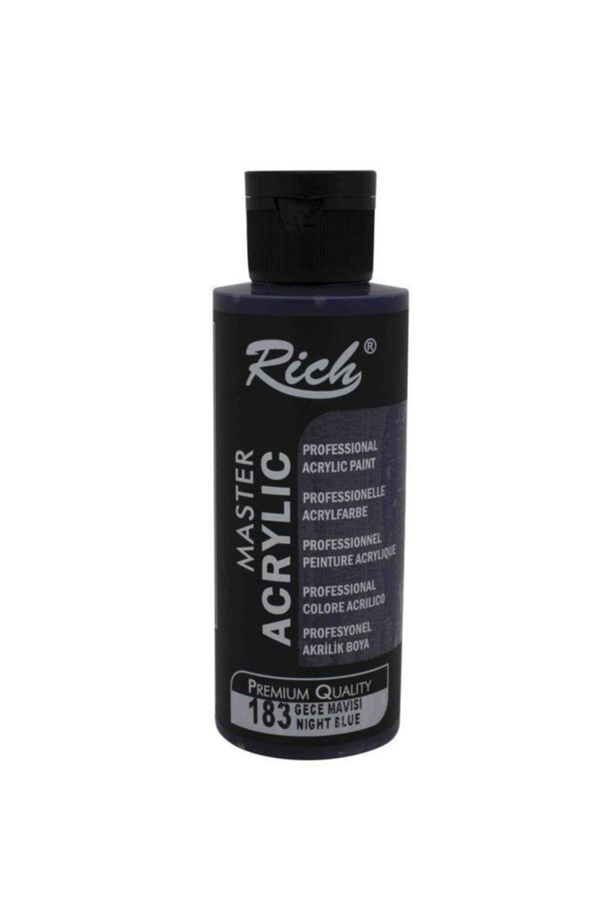 Rich Boya Rich Master Akrilik Boya 500 Cc. 183 Gece Mavisi