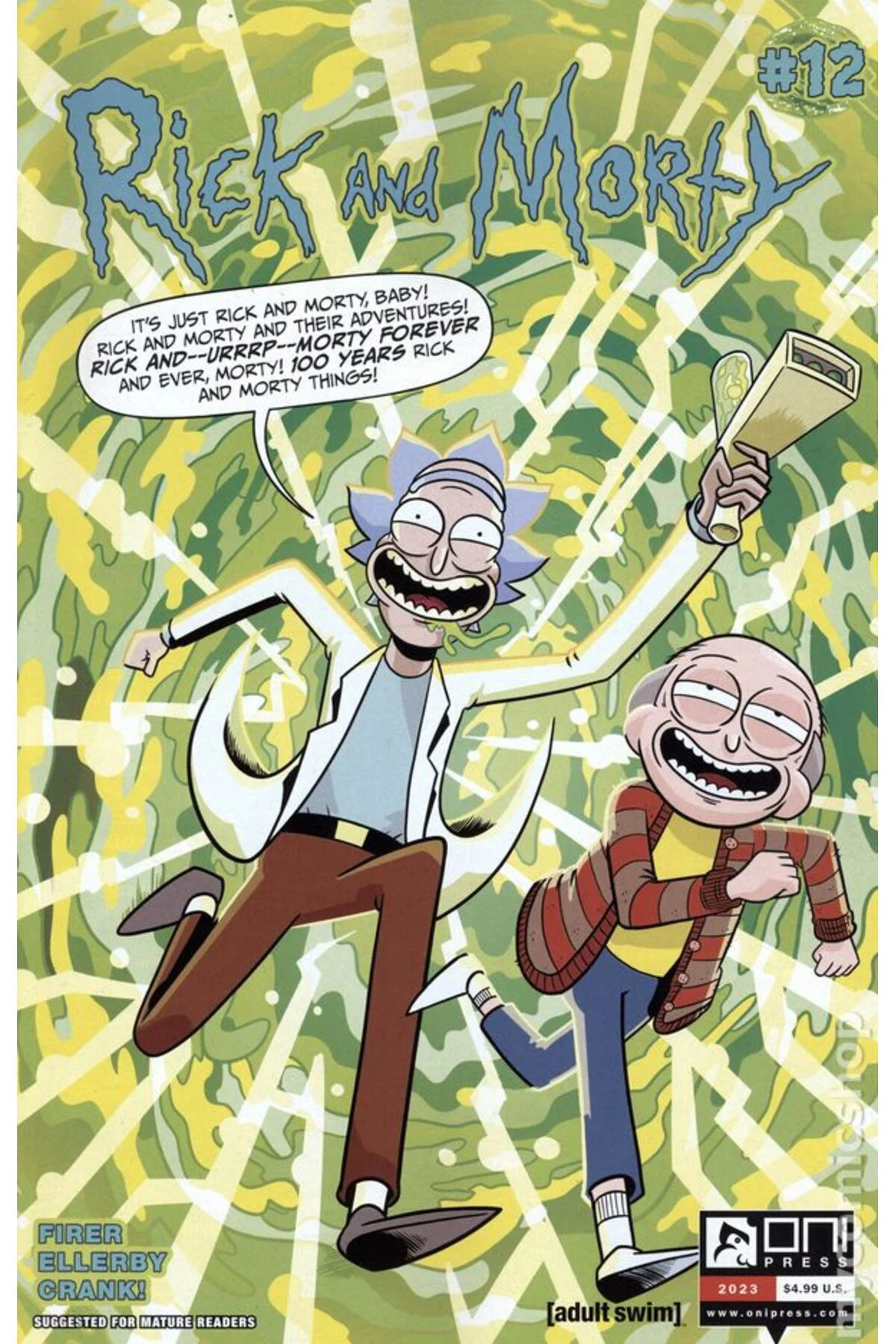 Rick and Morty #12A (ingilize)