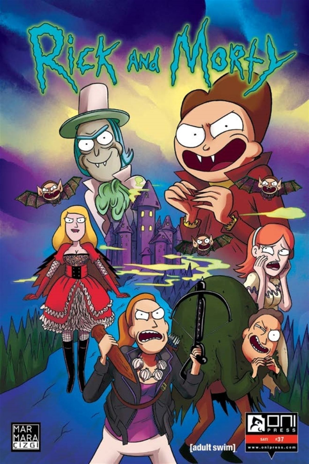 Rick And Morty Cilt 37 Türkçe Çizgi Roman