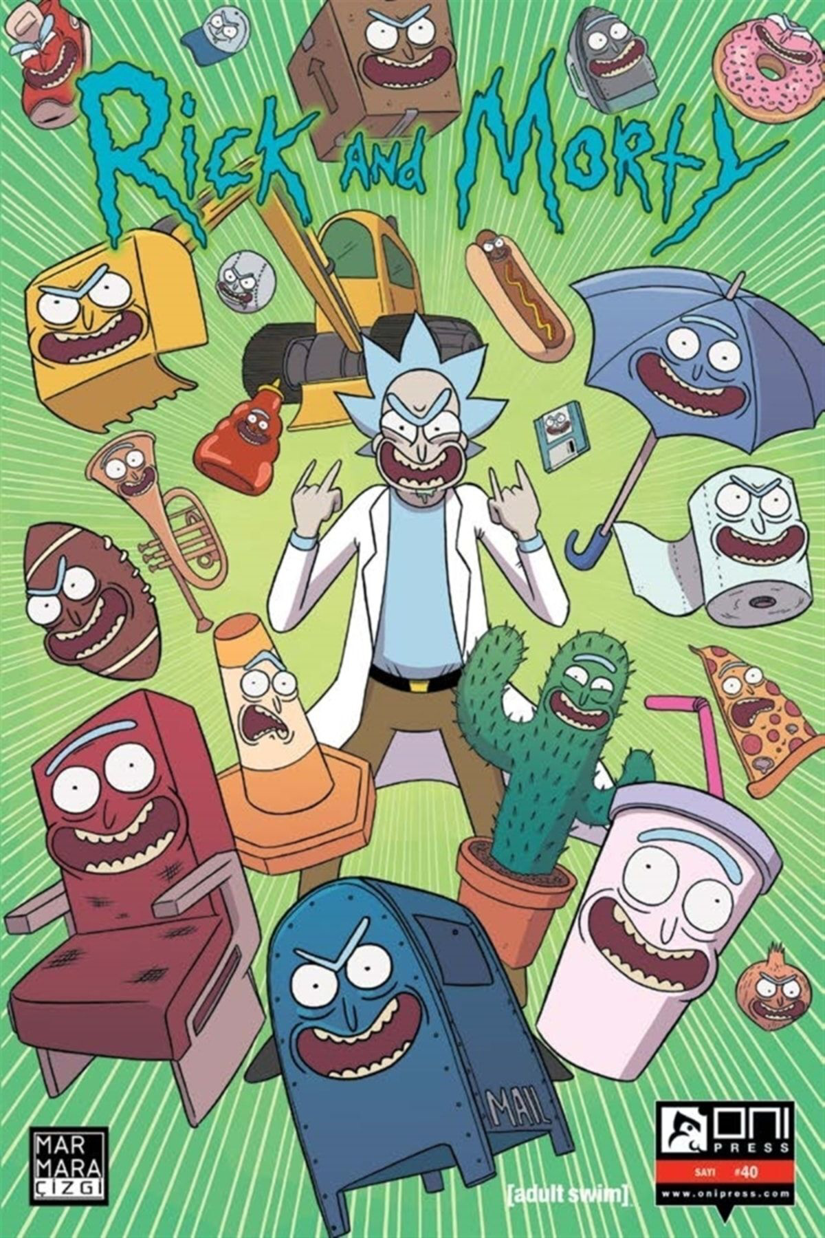 Rick And Morty Cilt 40 Türkçe Çizgi Roman