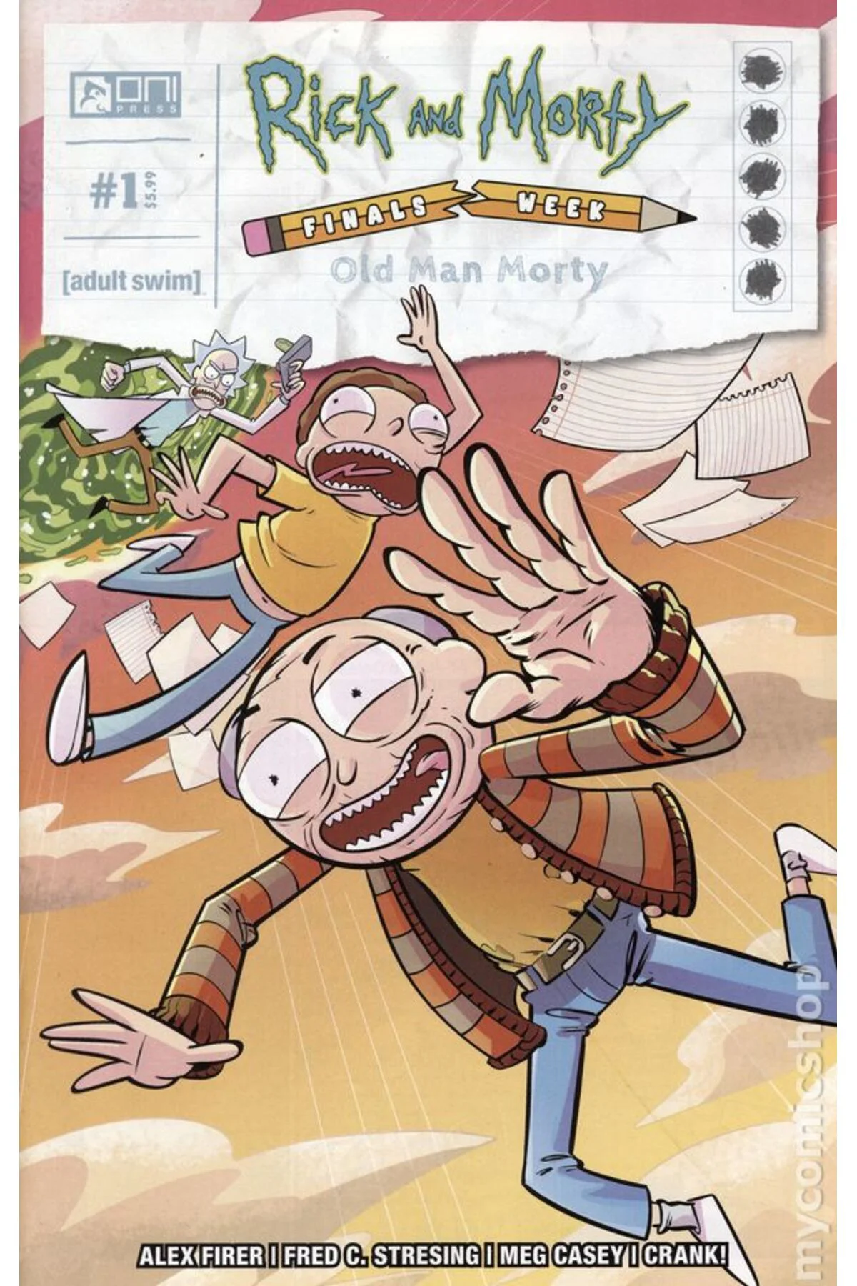 Rick and Morty Finals Week Old Man Morty #1A
