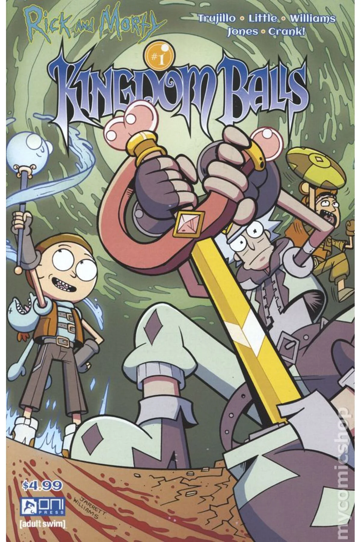 Rick and Morty Kingdom Balls  #1A (İngilizce)