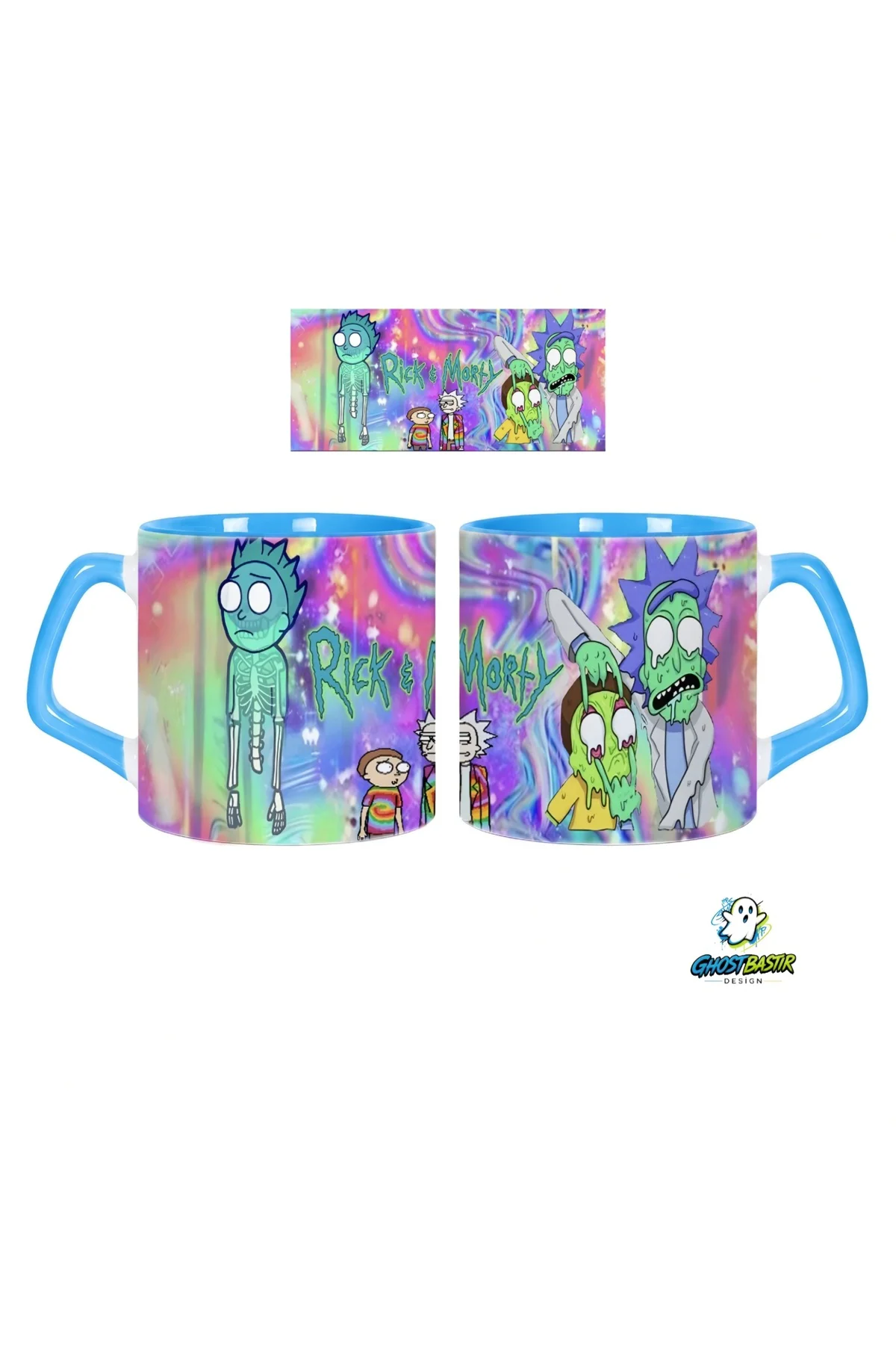 Rick and Morty Kupa Bardak | Tek Adet 0687