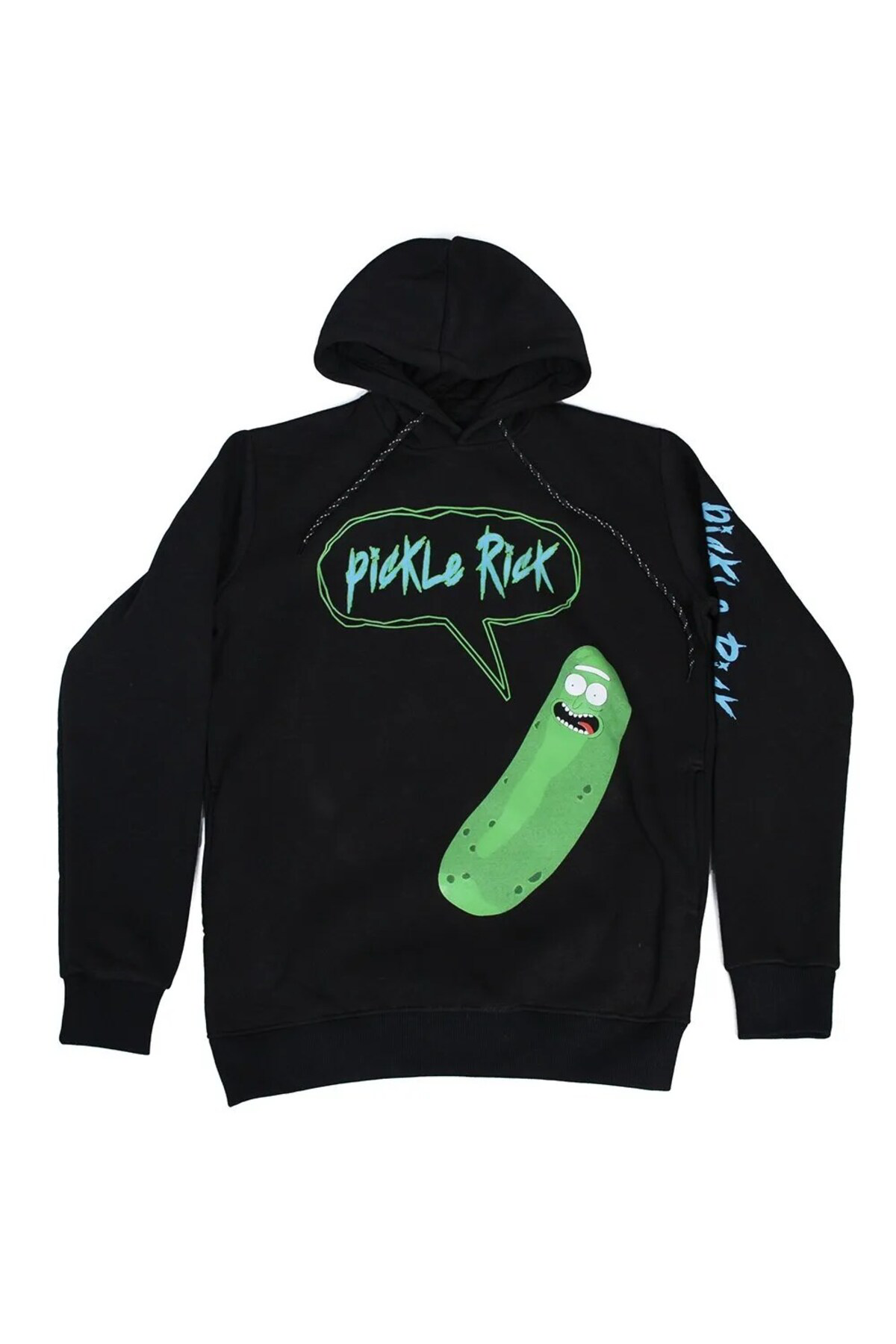 Rick And Morty Pcikle Rick Kapüşonlu Sweatshirt
