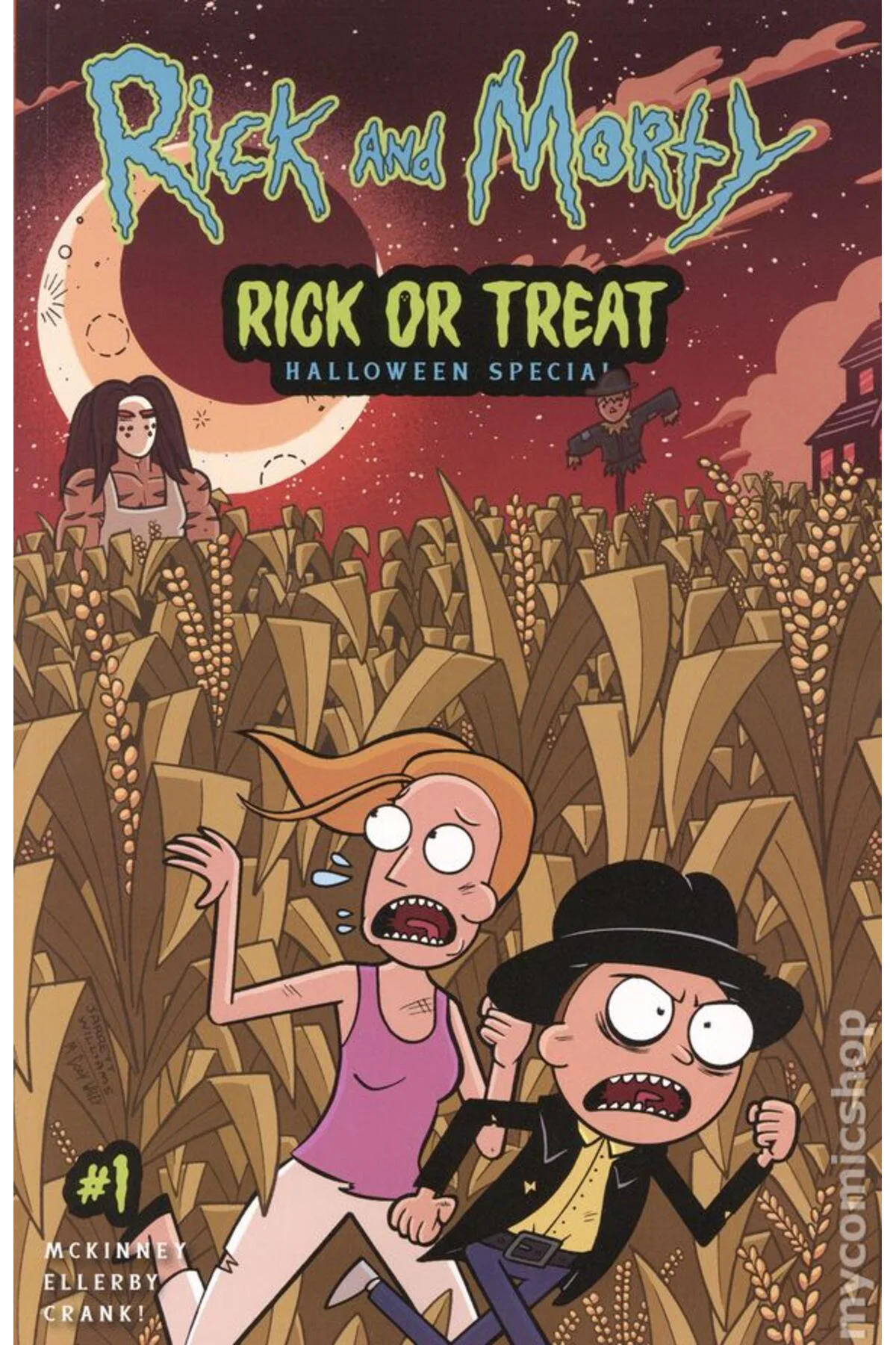 Rick and Morty Rick or Treat Halloween Special #1B (ingilizce)