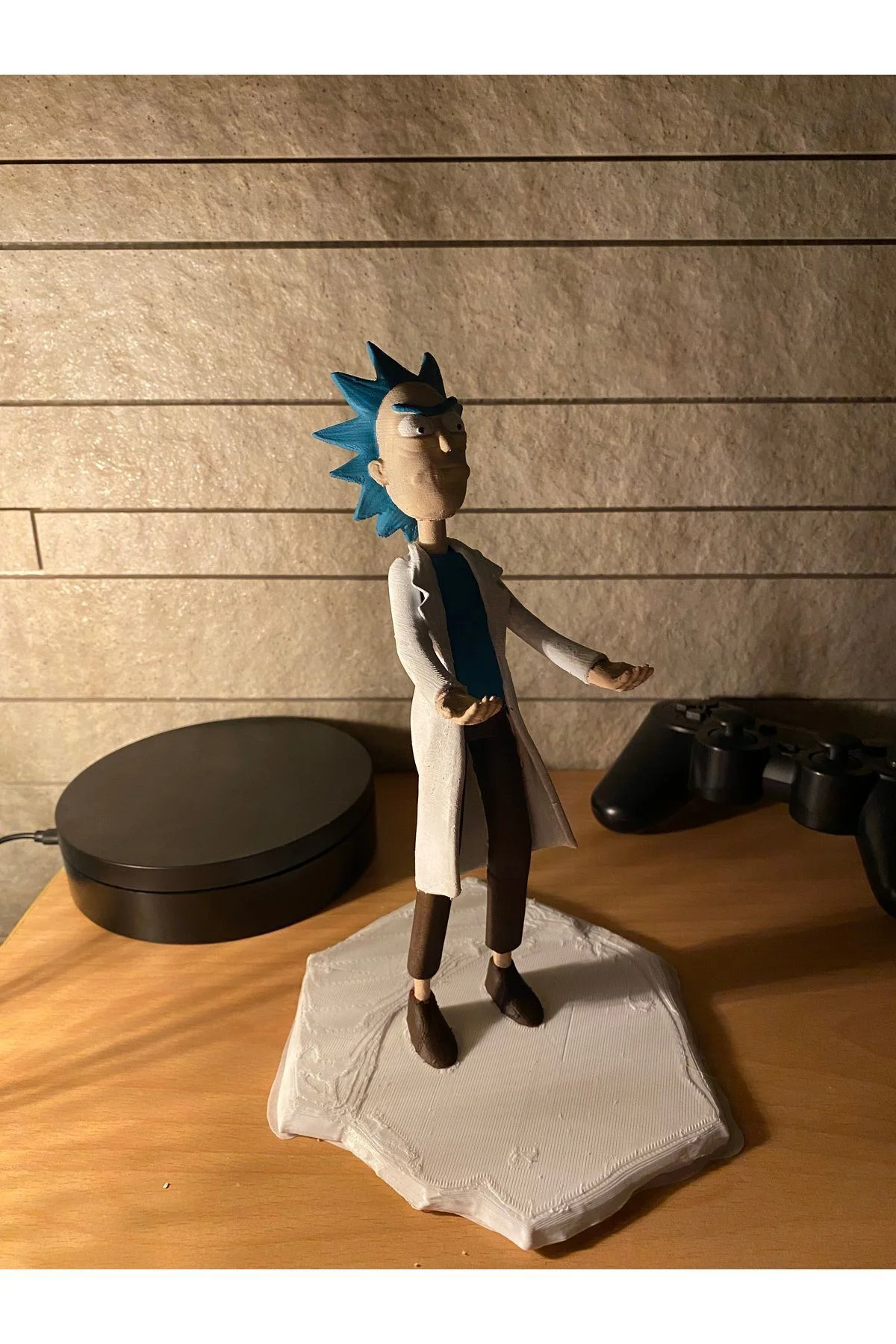 Rick And Morty Rick Sanchez Ps Kol Tutucu/joystick/telefon/kumanda Tutucu 24cm (PS/XBOX ILE UYUMLU)