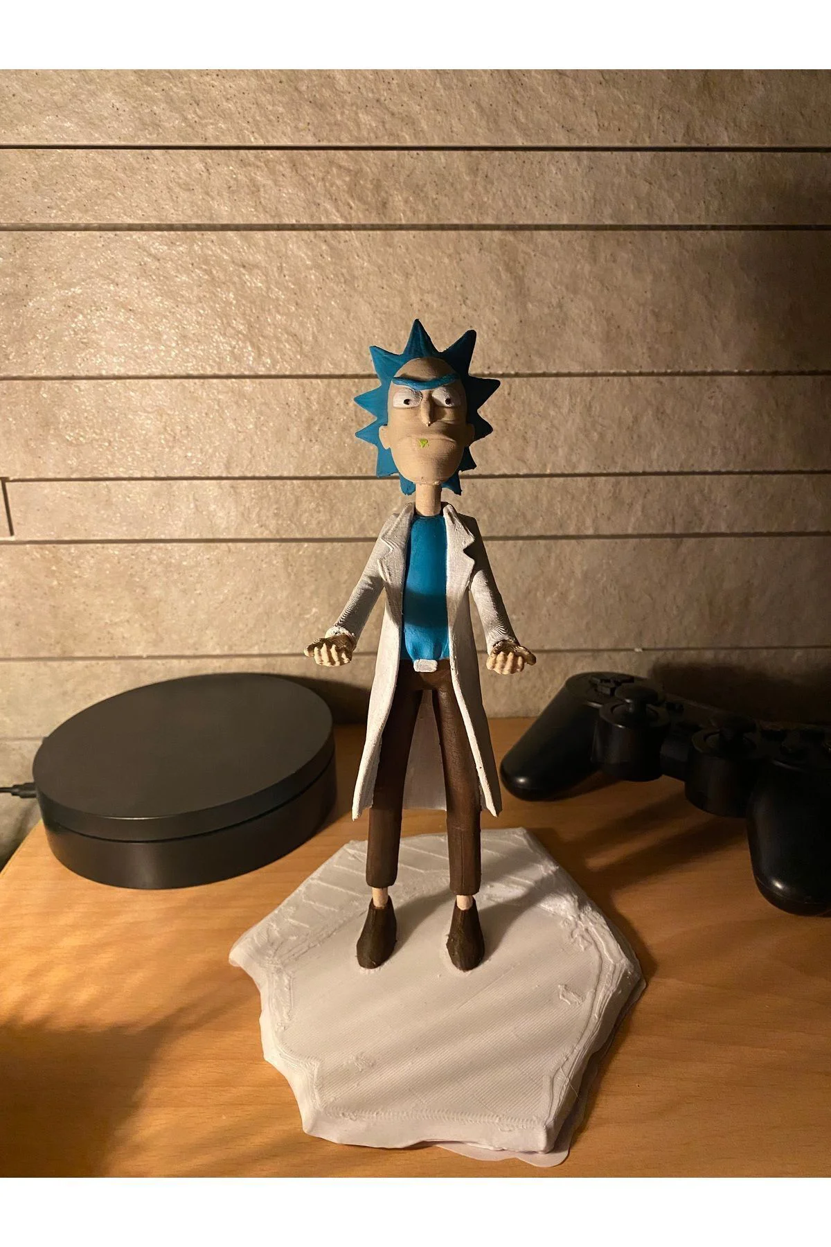 Rick And Morty Rick Sanchez Ps Kol Tutucu/joystick/telefon/kumanda Tutucu 24cm (PS/XBOX ILE UYUMLU)