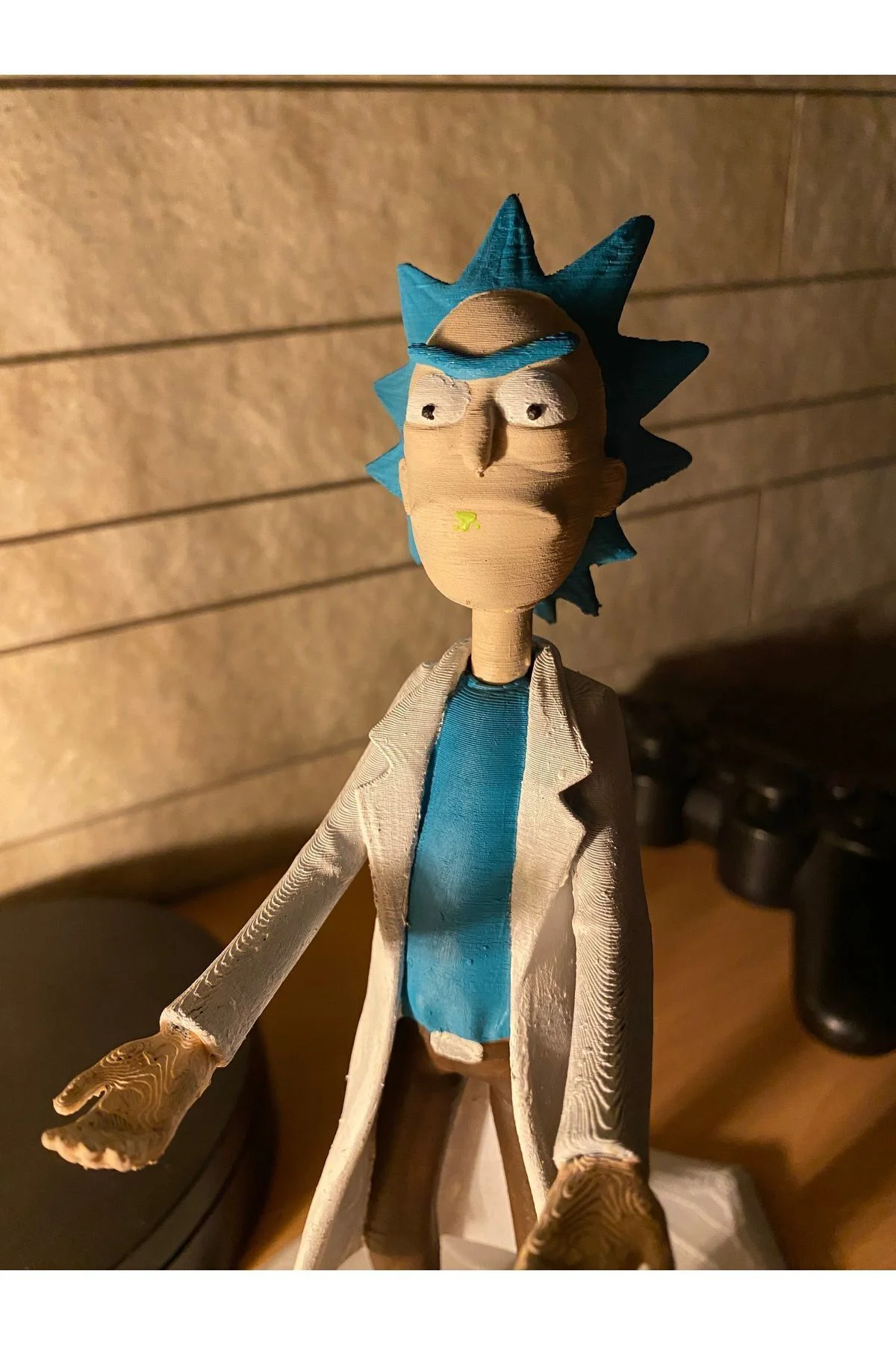 Rick And Morty Rick Sanchez Ps Kol Tutucu/joystick/telefon/kumanda Tutucu 24cm (PS/XBOX ILE UYUMLU)