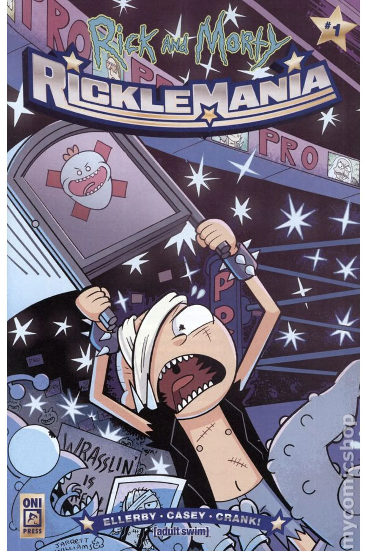 Rick and Morty Ricklemania #1C (ingilizce)